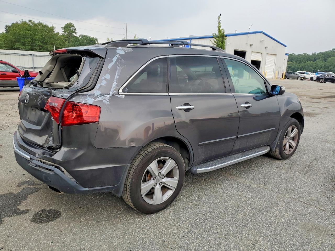2011 Acura Mdx Technology Gray vin: 2HNYD2H62BH508068