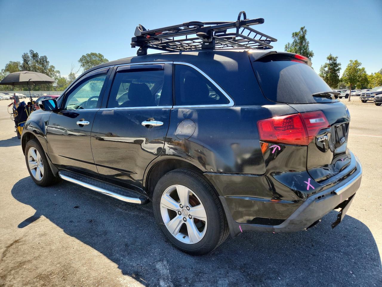 2011 Acura Mdx Technology Black vin: 2HNYD2H62BH515585