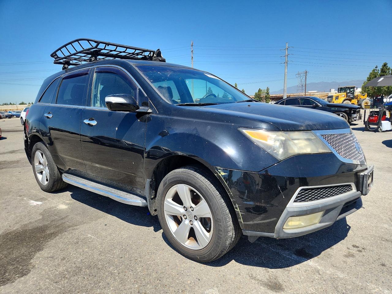 2011 Acura Mdx Technology Black vin: 2HNYD2H62BH515585