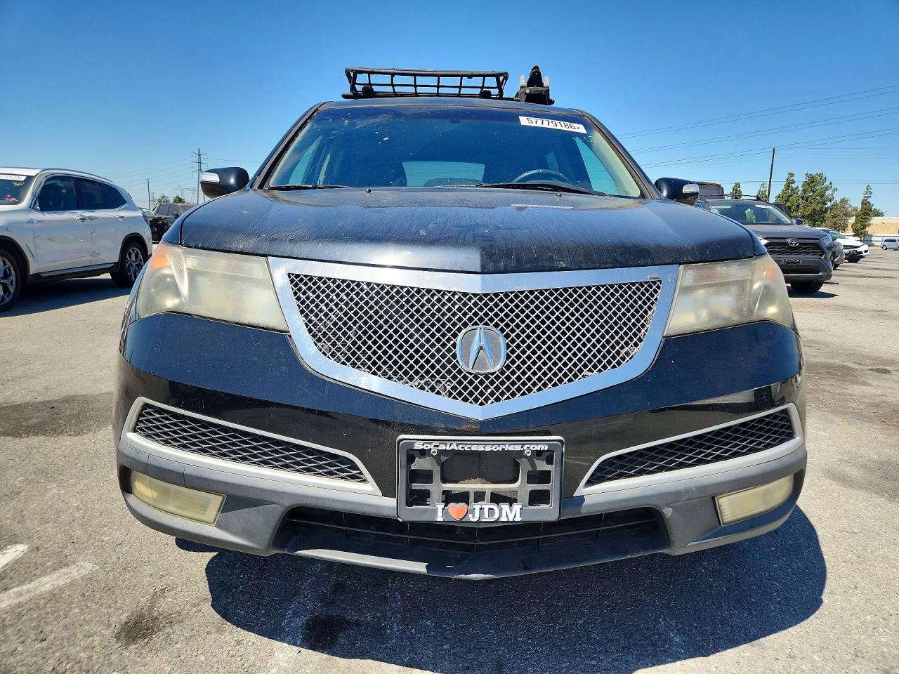 2011 Acura Mdx Technology Black vin: 2HNYD2H62BH515585