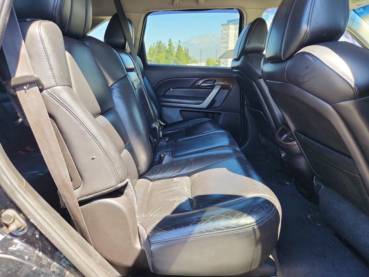 2011 Acura Mdx Technology Black vin: 2HNYD2H62BH515585