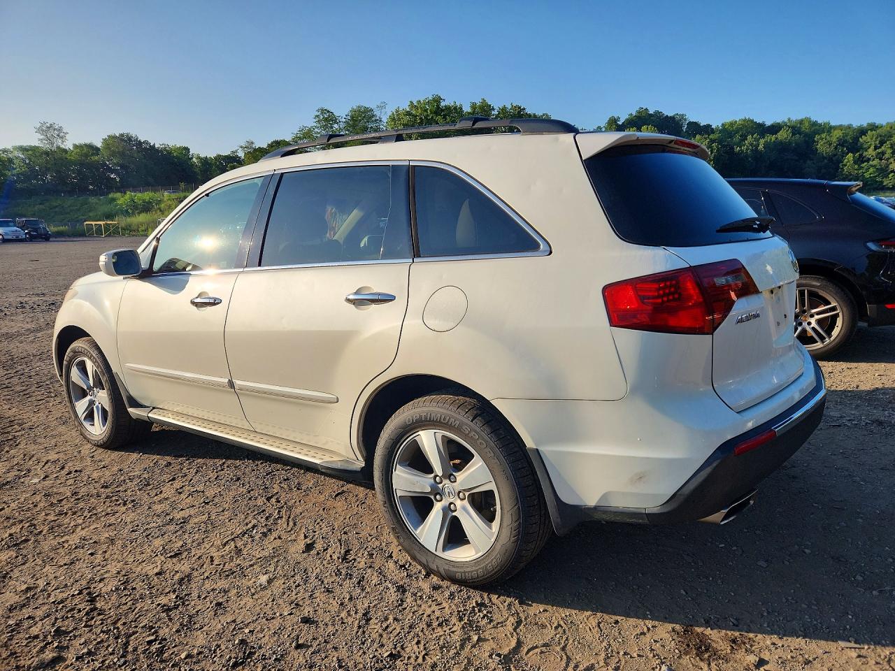 2011 Acura Mdx Technology White vin: 2HNYD2H62BH520740