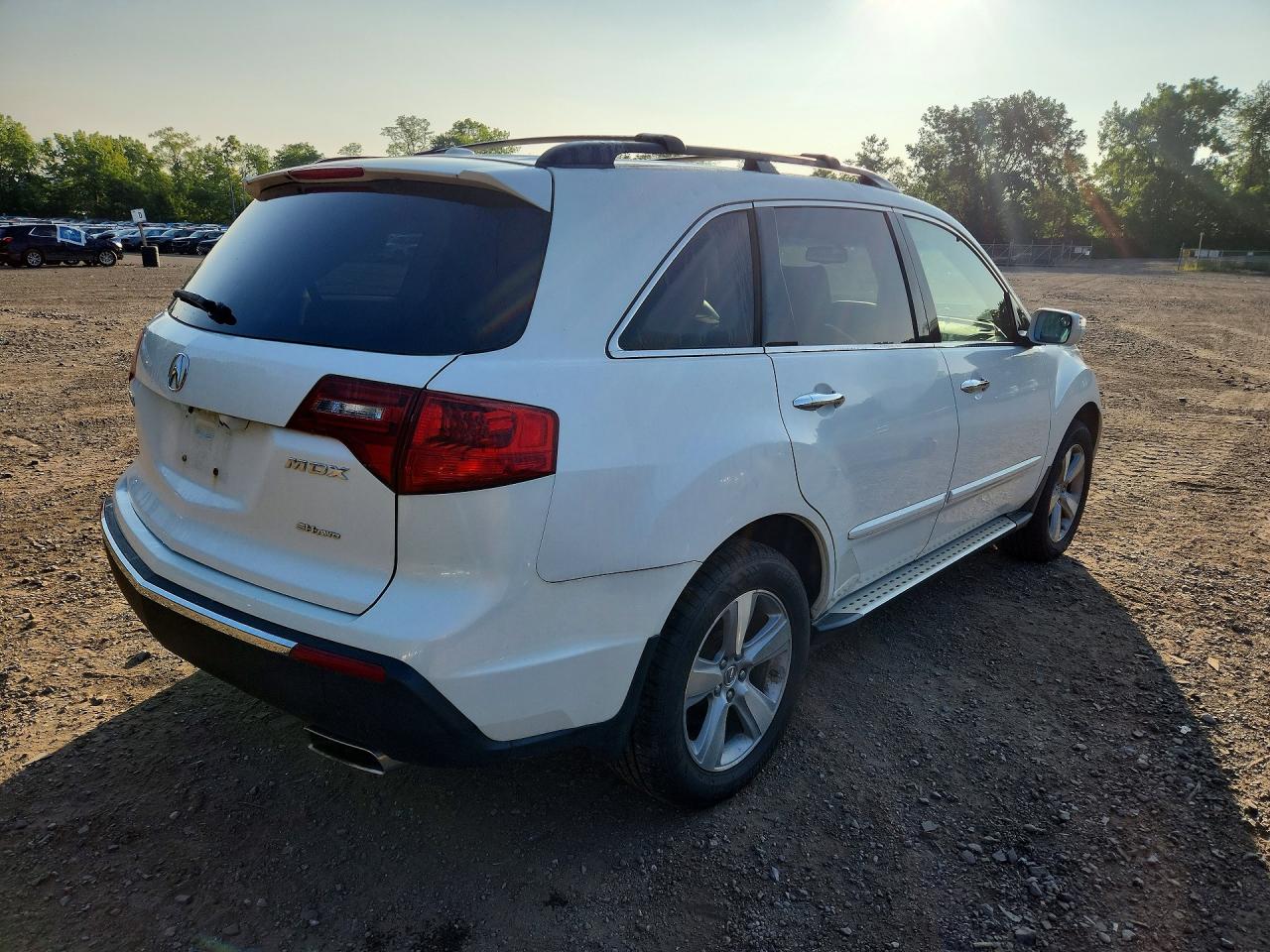 2011 Acura Mdx Technology White vin: 2HNYD2H62BH520740