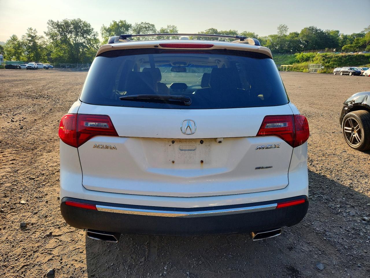 2011 Acura Mdx Technology White vin: 2HNYD2H62BH520740
