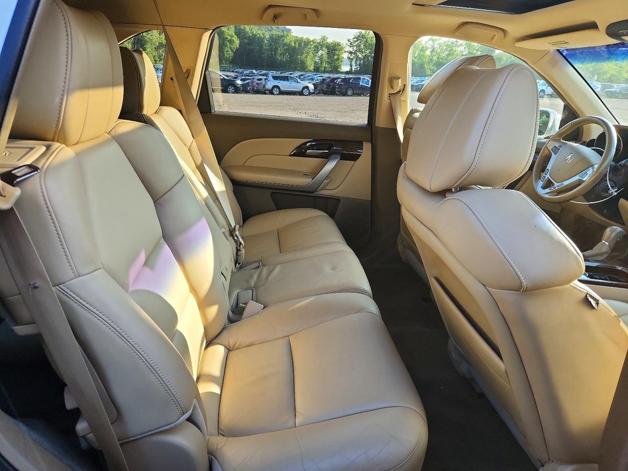 2011 Acura Mdx Technology White vin: 2HNYD2H62BH520740