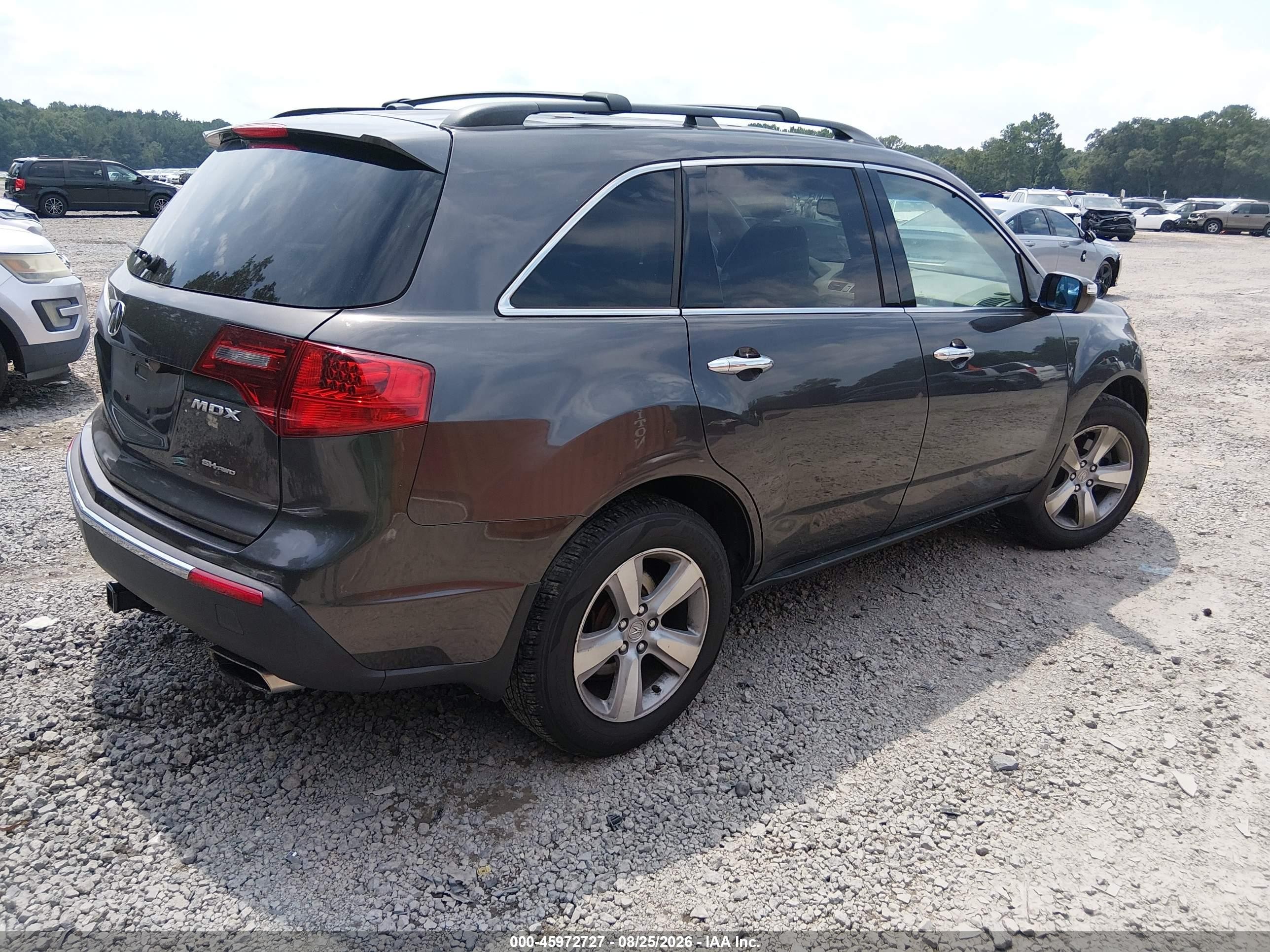 2011 Acura Mdx Technology Package Серый vin: 2HNYD2H62BH520897