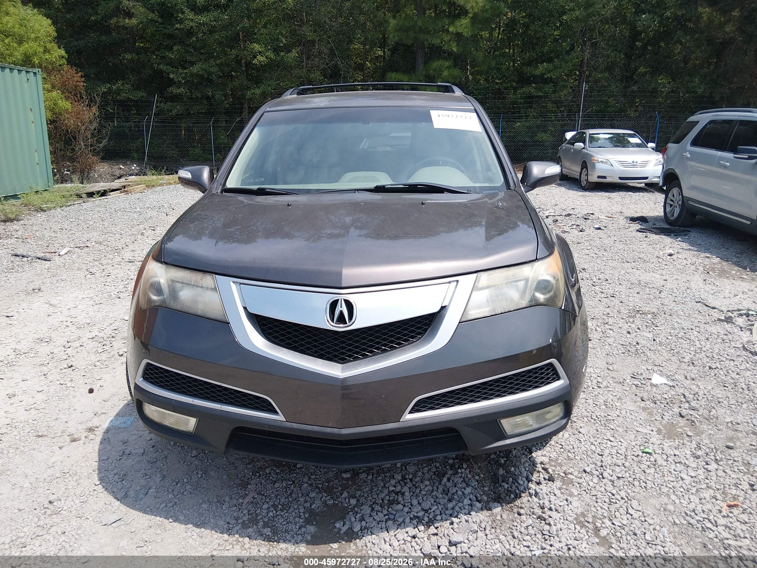 2011 Acura Mdx Technology Package Серый vin: 2HNYD2H62BH520897