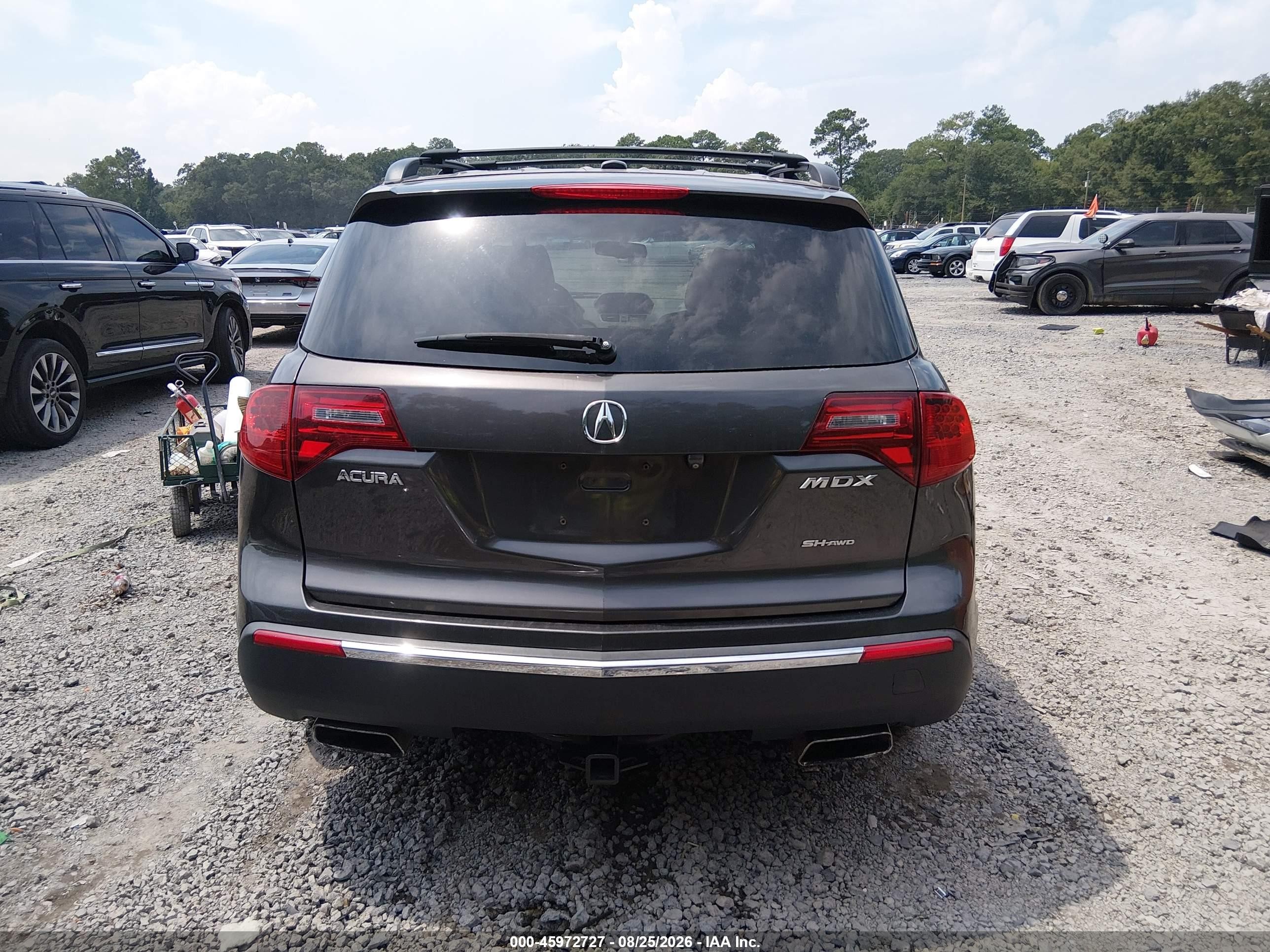 2011 Acura Mdx Technology Package Серый vin: 2HNYD2H62BH520897