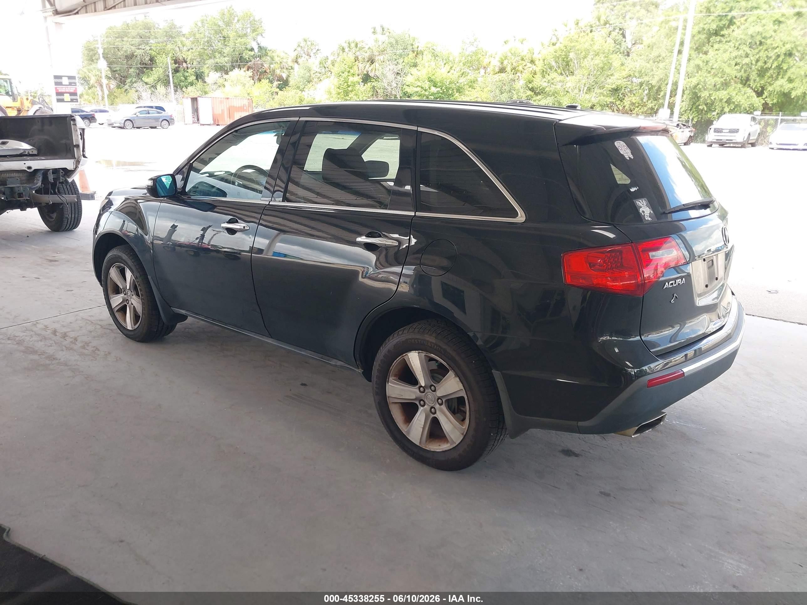 2011 Acura Mdx Technology Package Черный vin: 2HNYD2H62BH528773