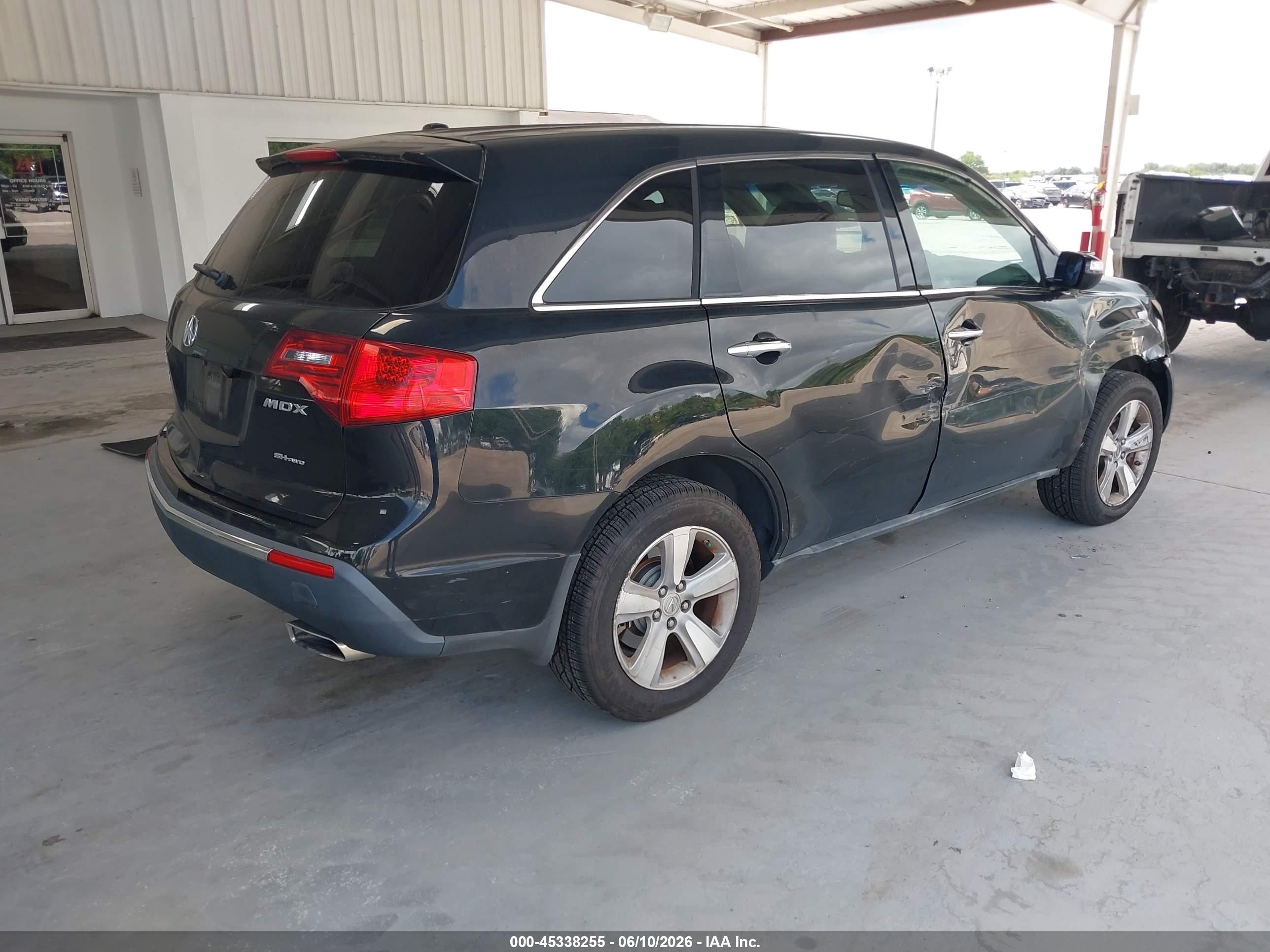 2011 Acura Mdx Technology Package Черный vin: 2HNYD2H62BH528773