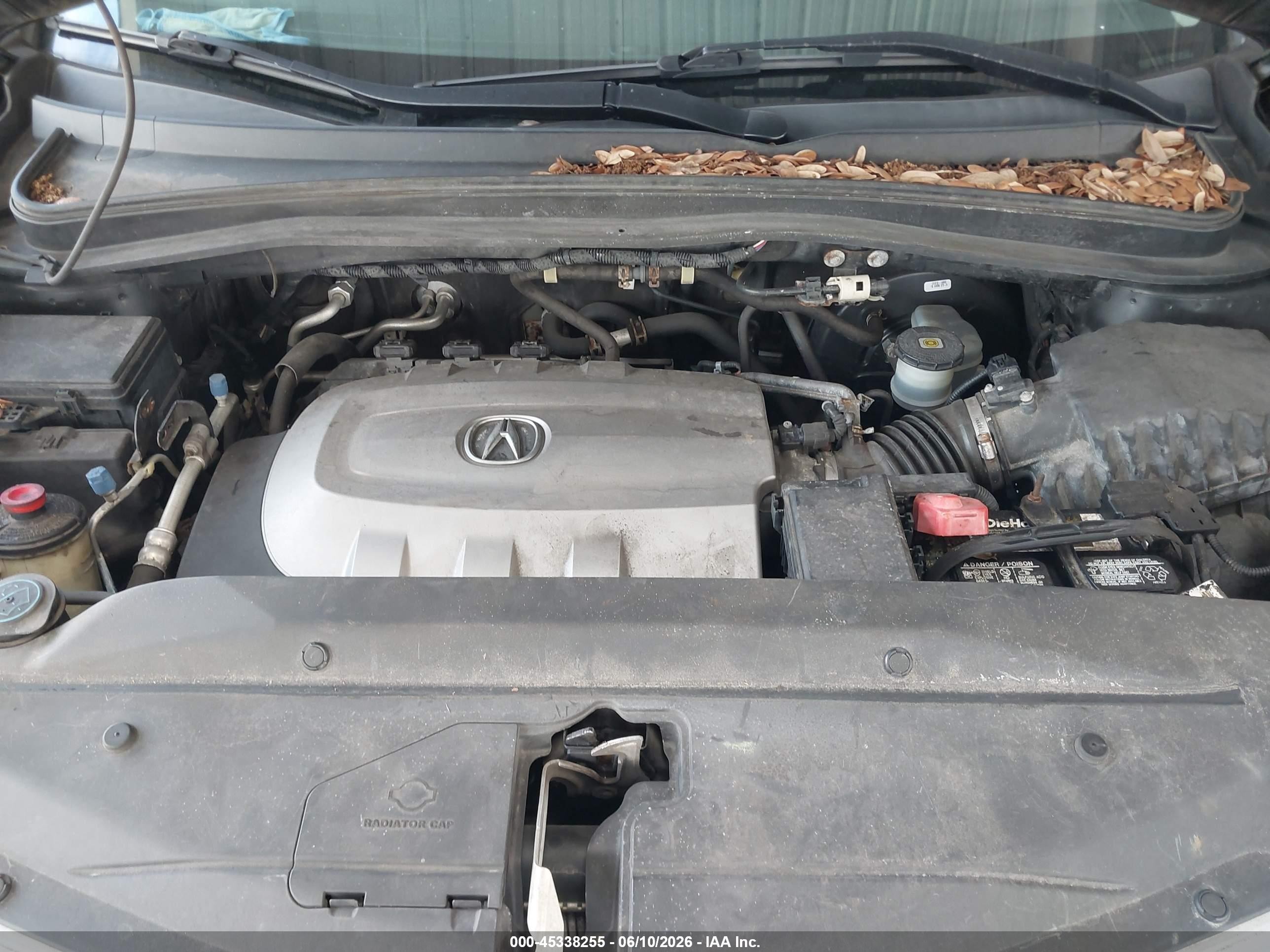 2011 Acura Mdx Technology Package Черный vin: 2HNYD2H62BH528773