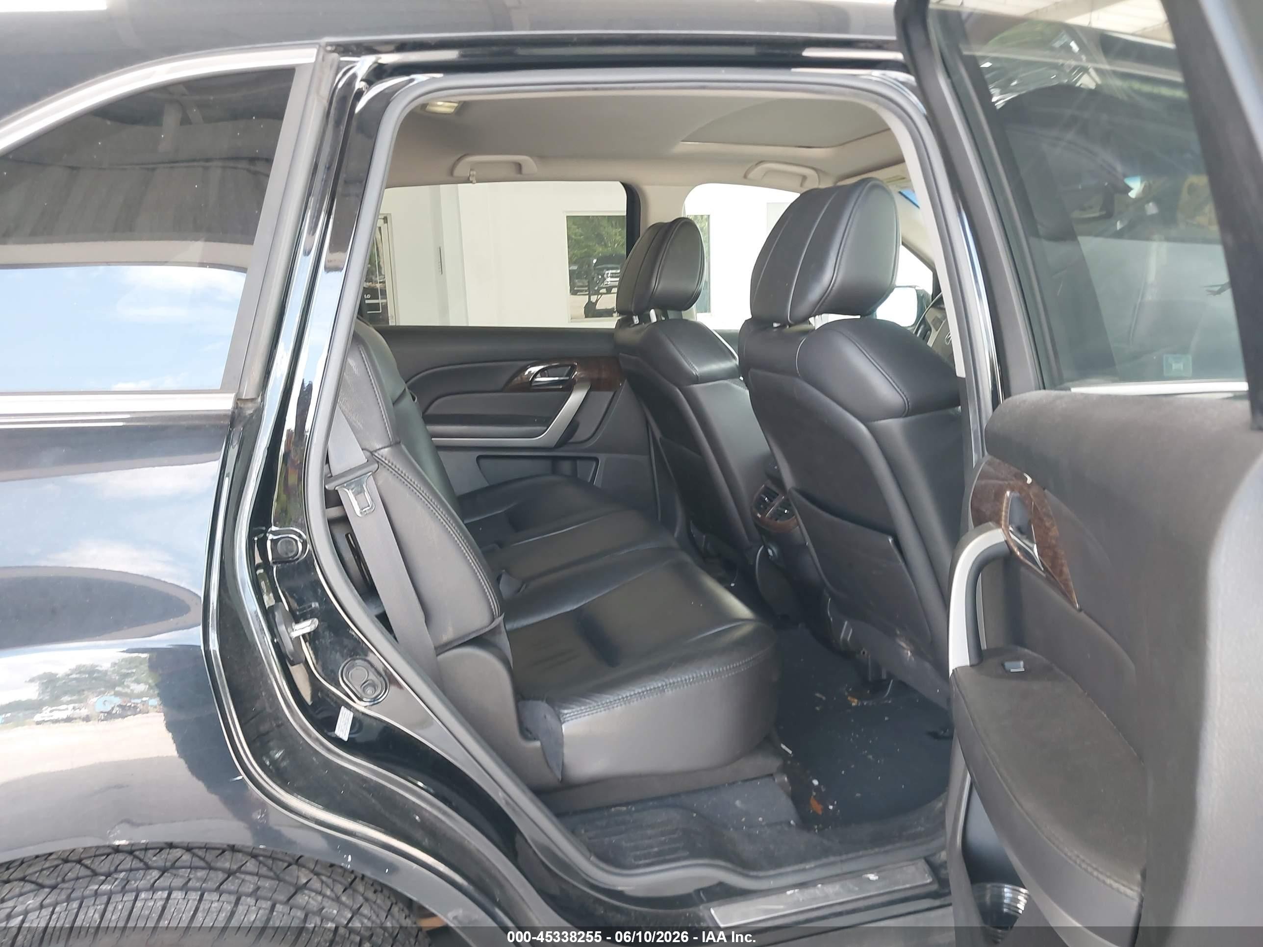 2011 Acura Mdx Technology Package Черный vin: 2HNYD2H62BH528773