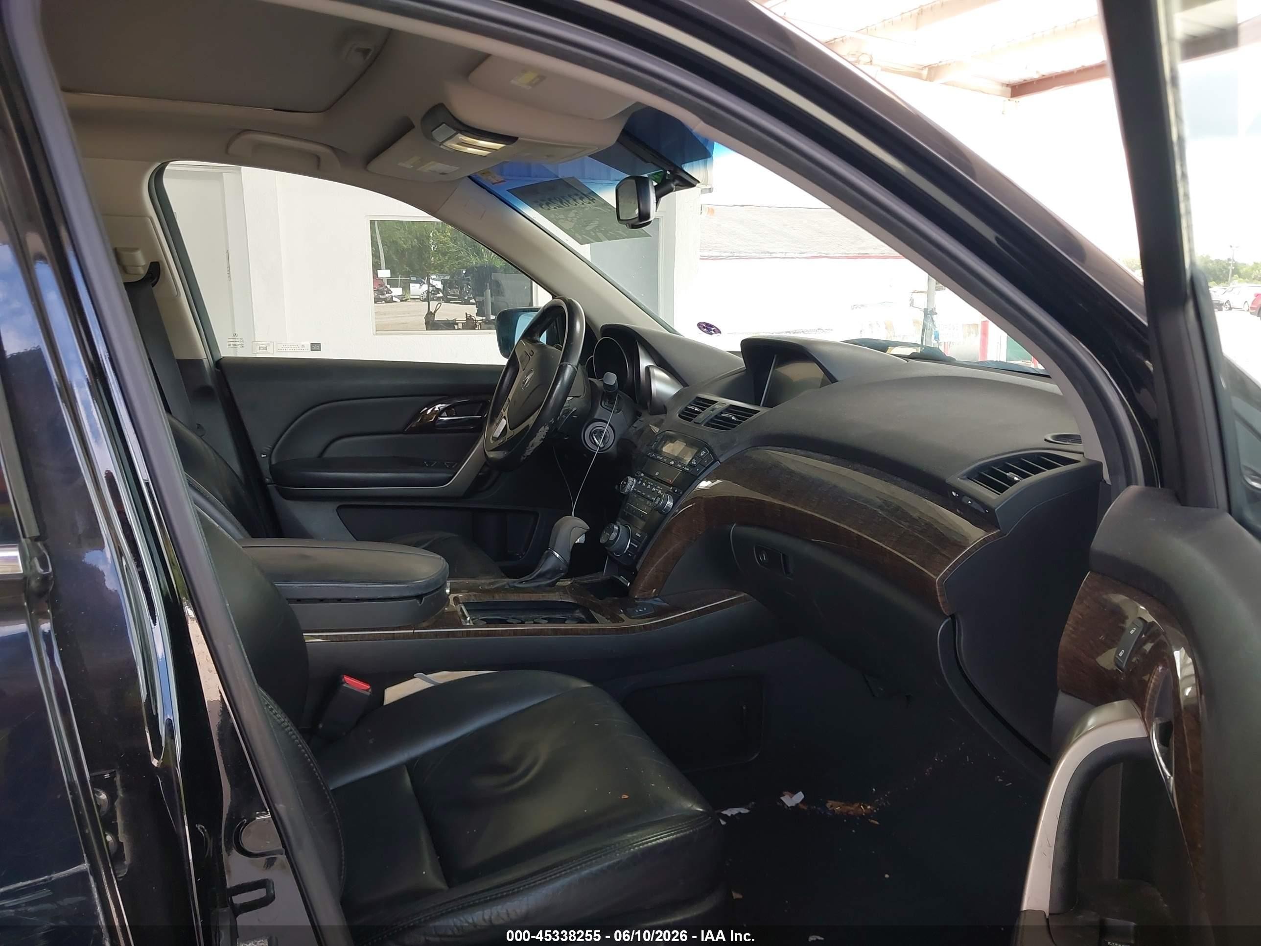 2011 Acura Mdx Technology Package Черный vin: 2HNYD2H62BH528773