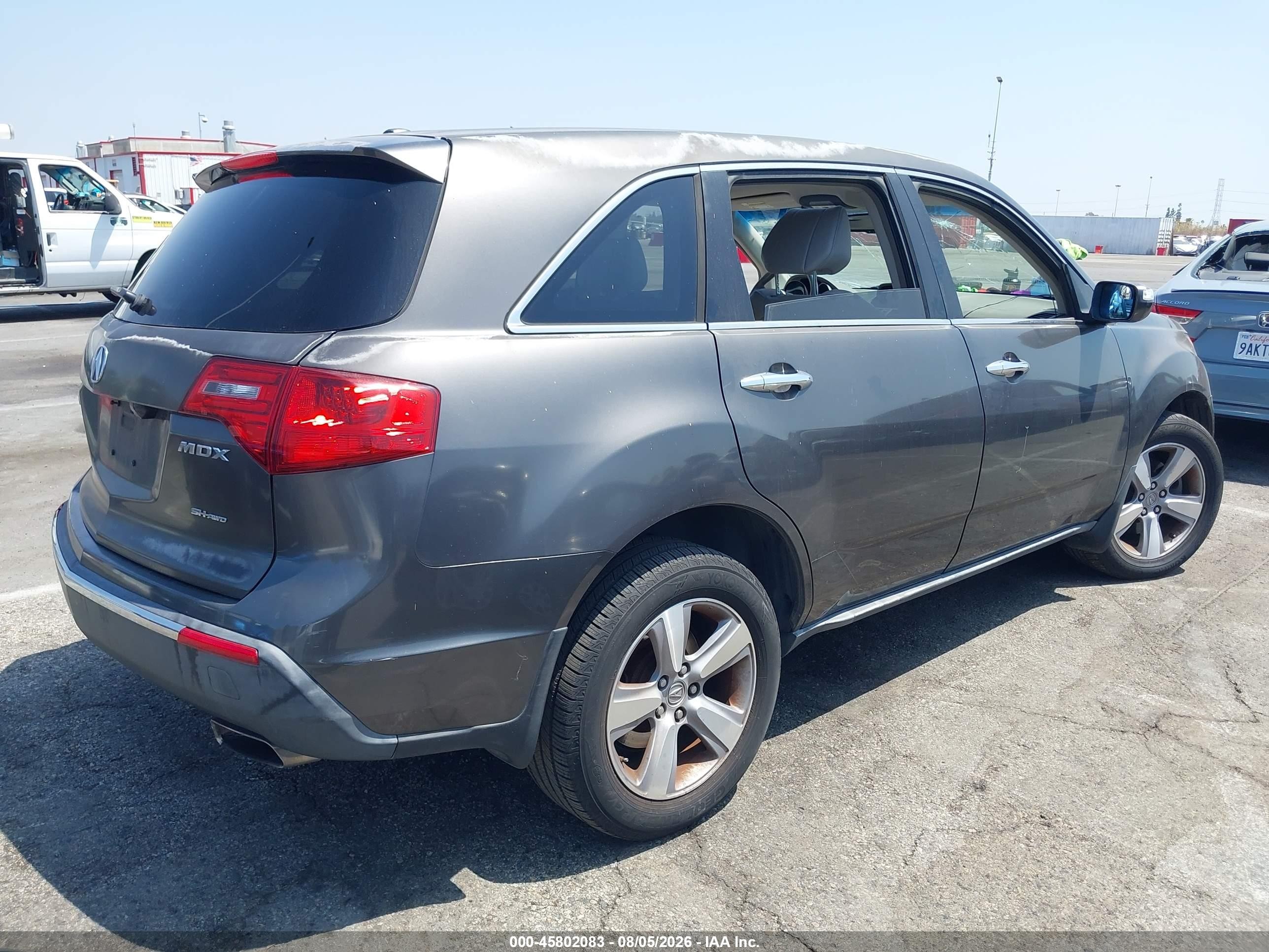 2011 Acura Mdx Technology Package Gray vin: 2HNYD2H62BH529373