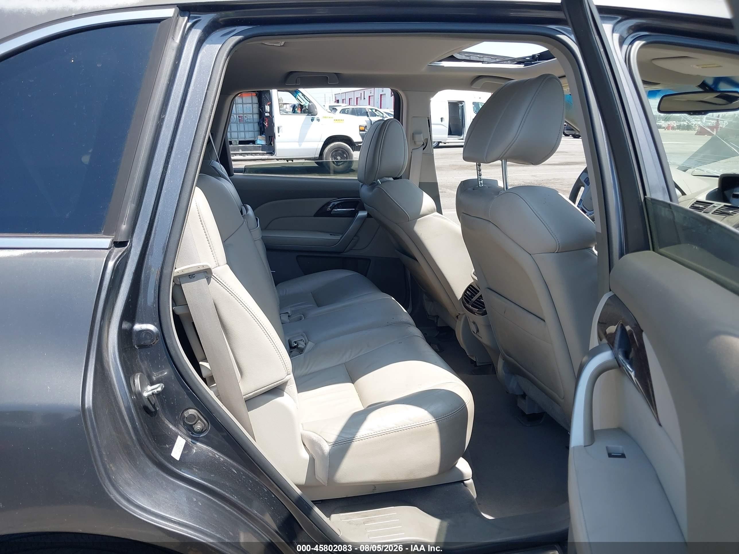 2011 Acura Mdx Technology Package Gray vin: 2HNYD2H62BH529373