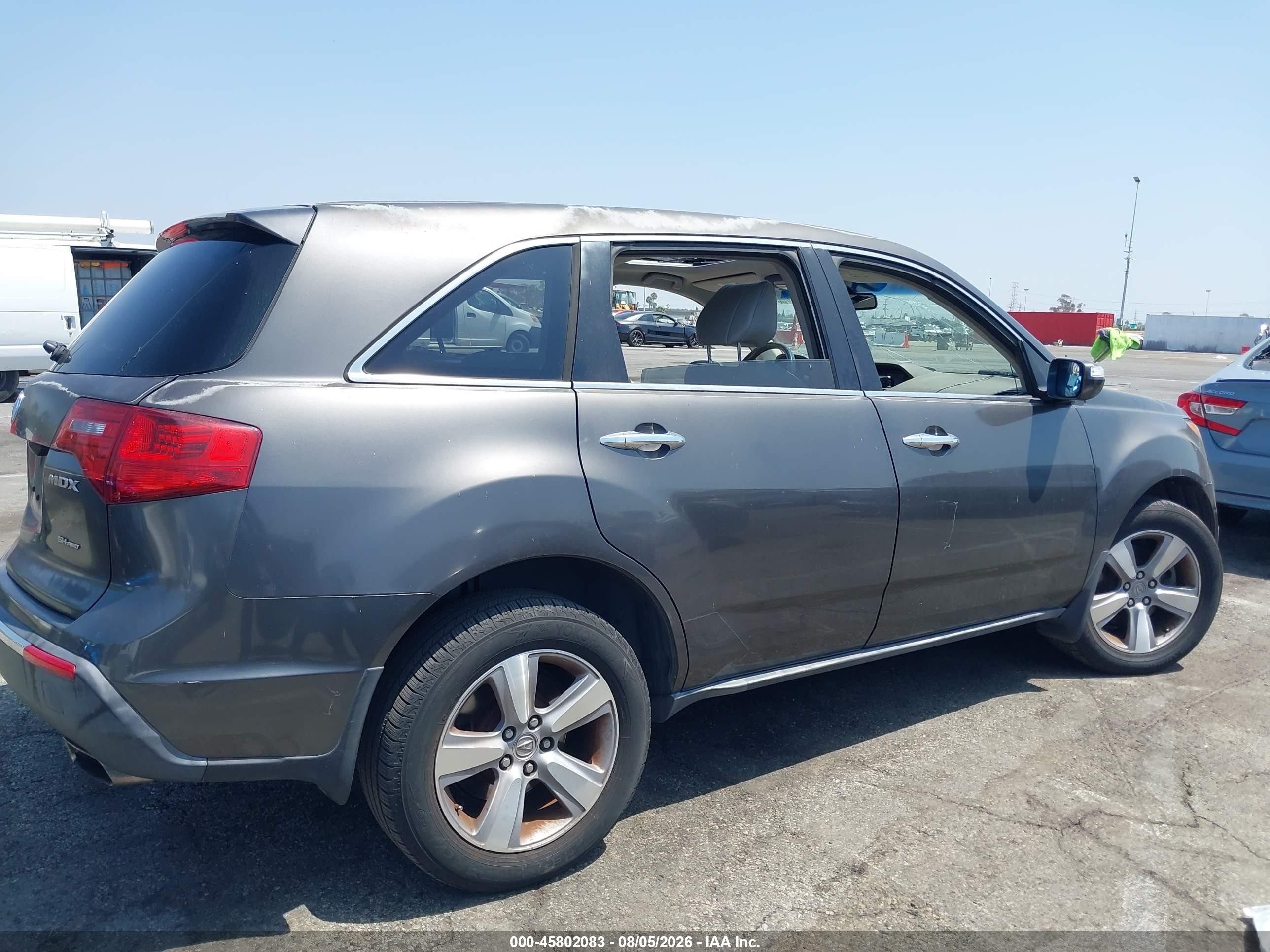 2011 Acura Mdx Technology Package Gray vin: 2HNYD2H62BH529373
