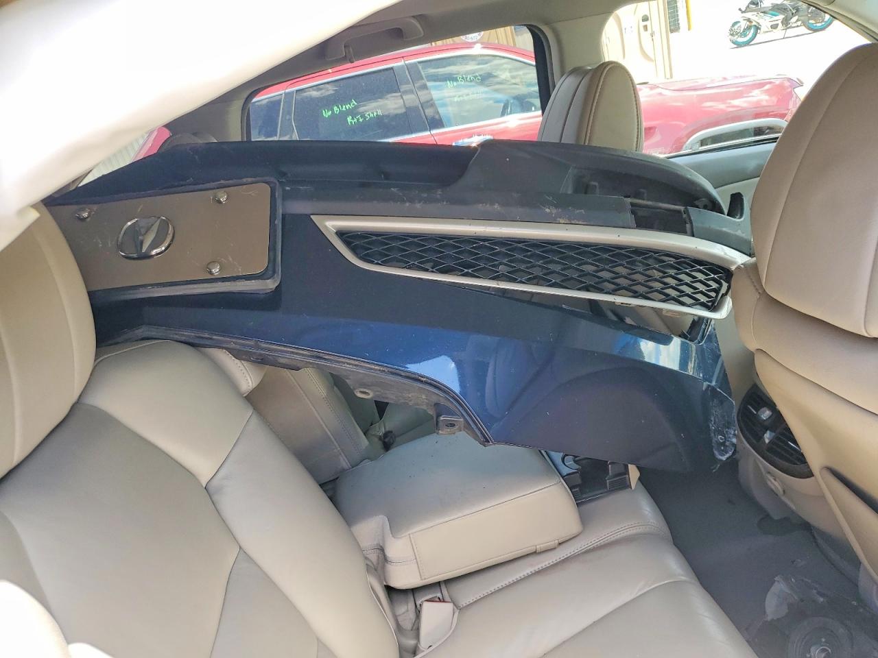 2011 Acura Mdx Technology Blue vin: 2HNYD2H62BH531205