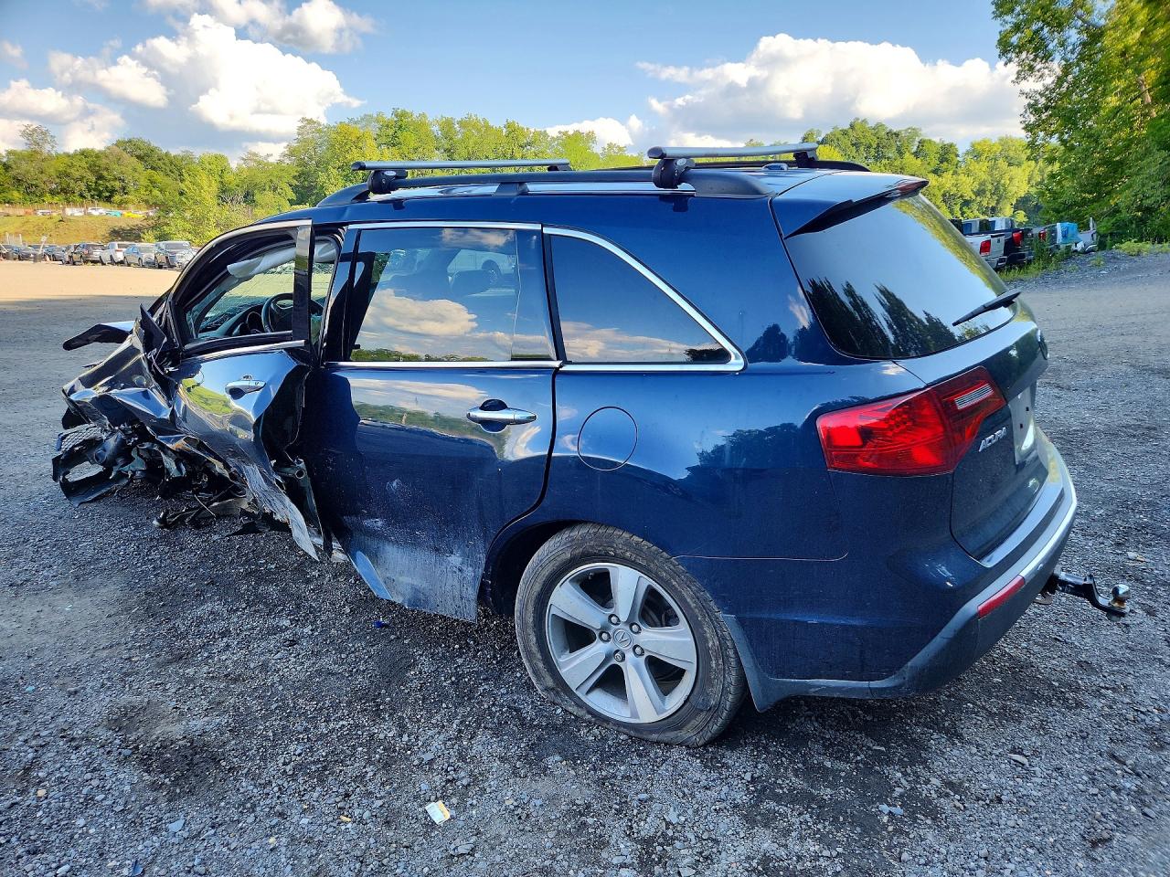 2011 Acura Mdx Technology Blue vin: 2HNYD2H62BH533178