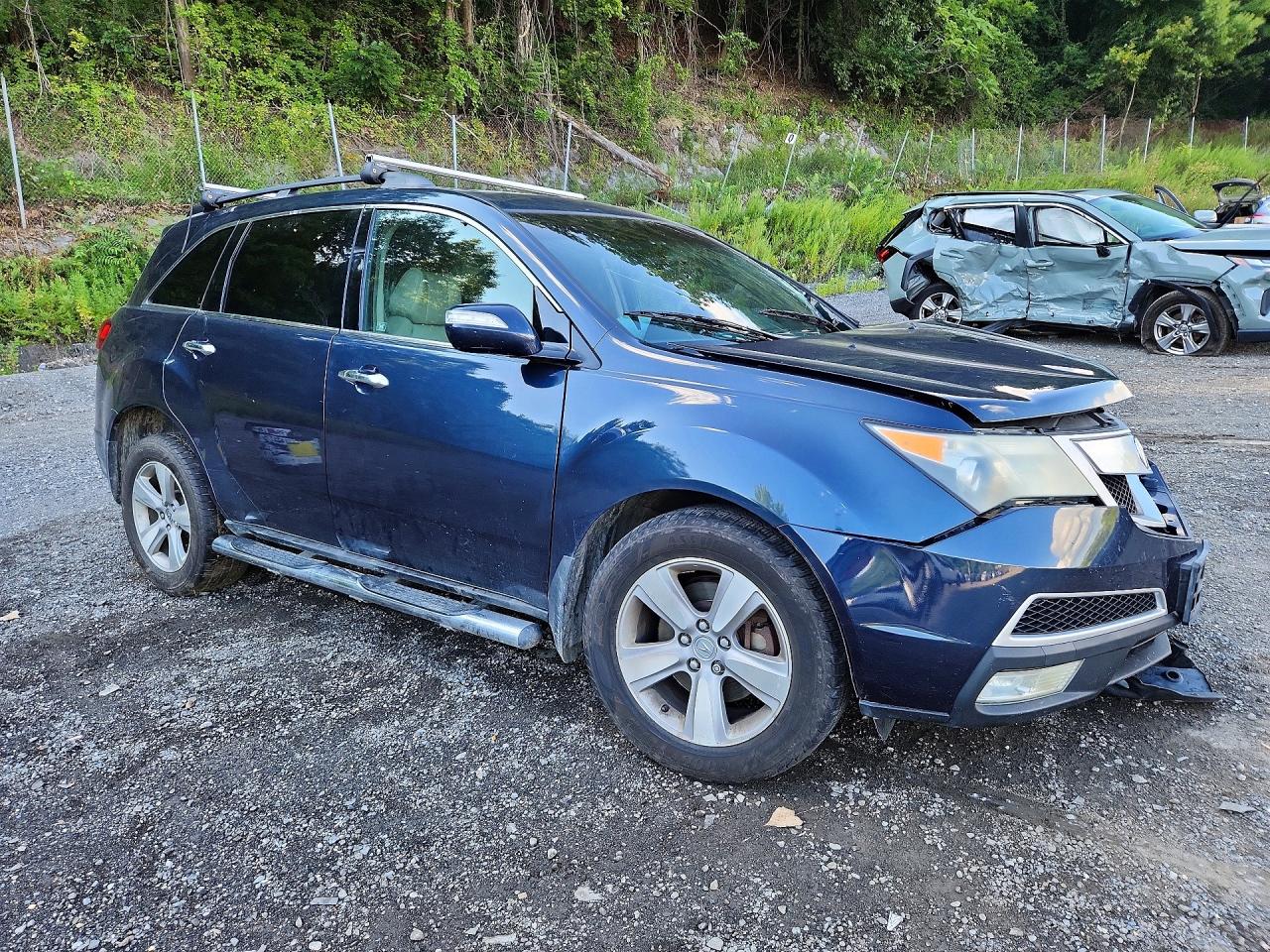 2011 Acura Mdx Technology Blue vin: 2HNYD2H62BH533178