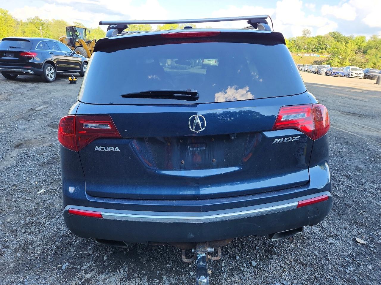 2011 Acura Mdx Technology Blue vin: 2HNYD2H62BH533178