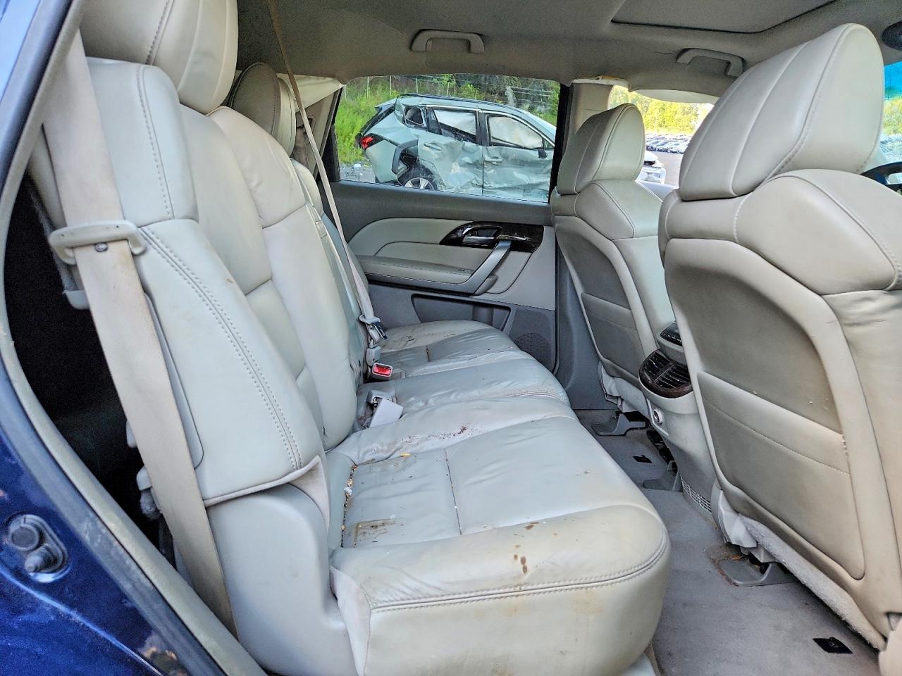 2011 Acura Mdx Technology Blue vin: 2HNYD2H62BH533178