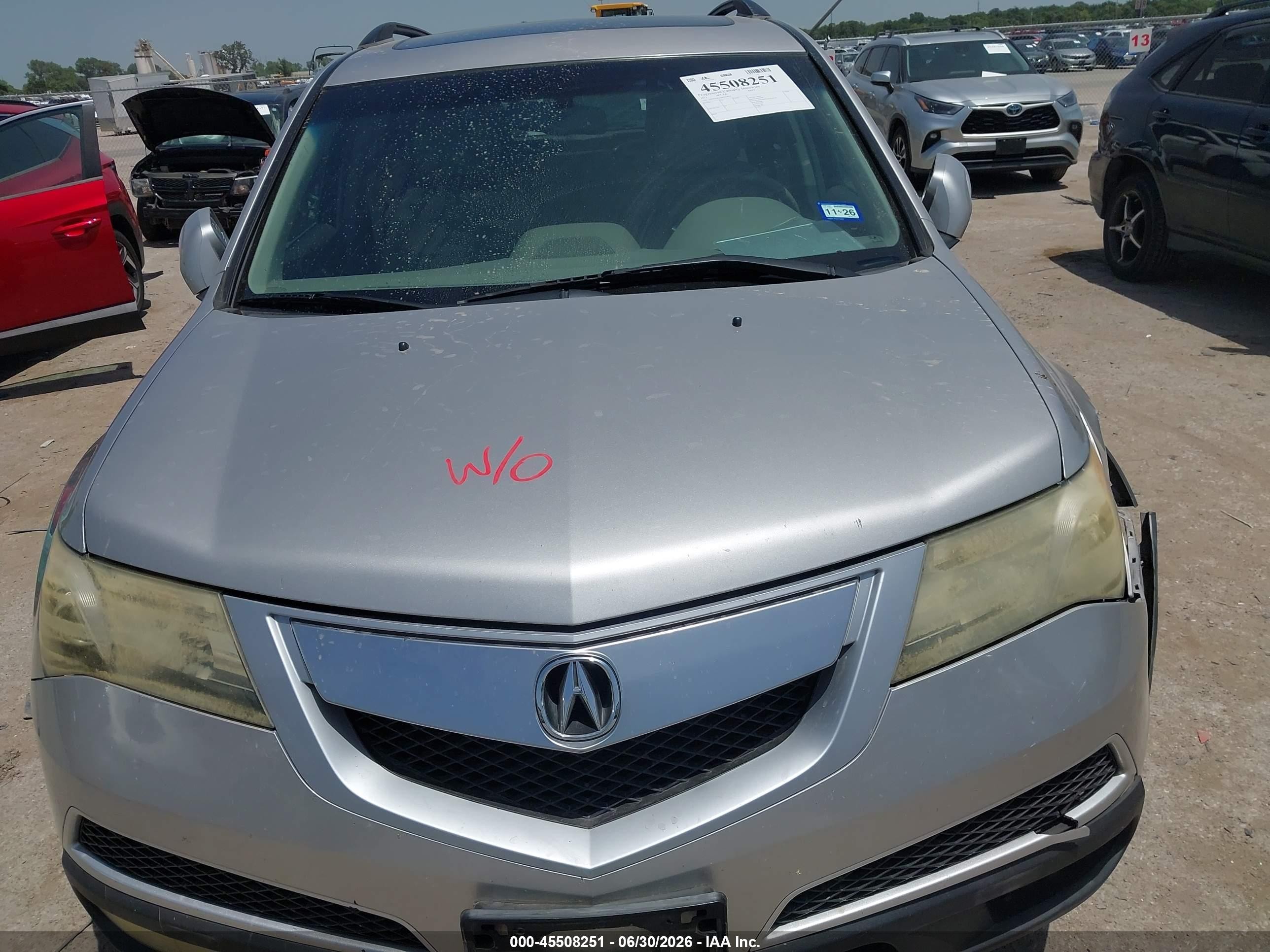 2011 Acura Mdx Technology Package Silver vin: 2HNYD2H62BH544830