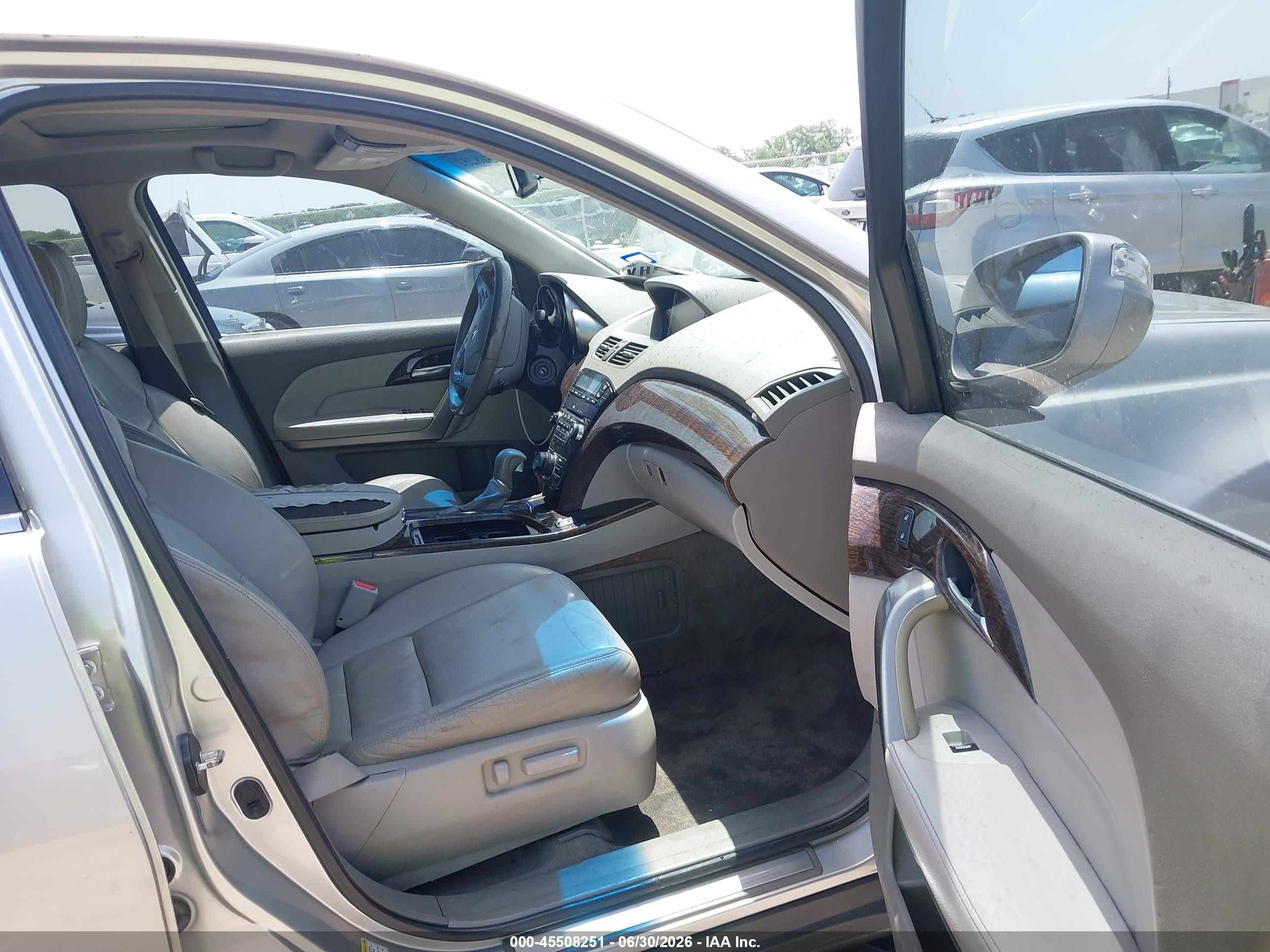 2011 Acura Mdx Technology Package Silver vin: 2HNYD2H62BH544830