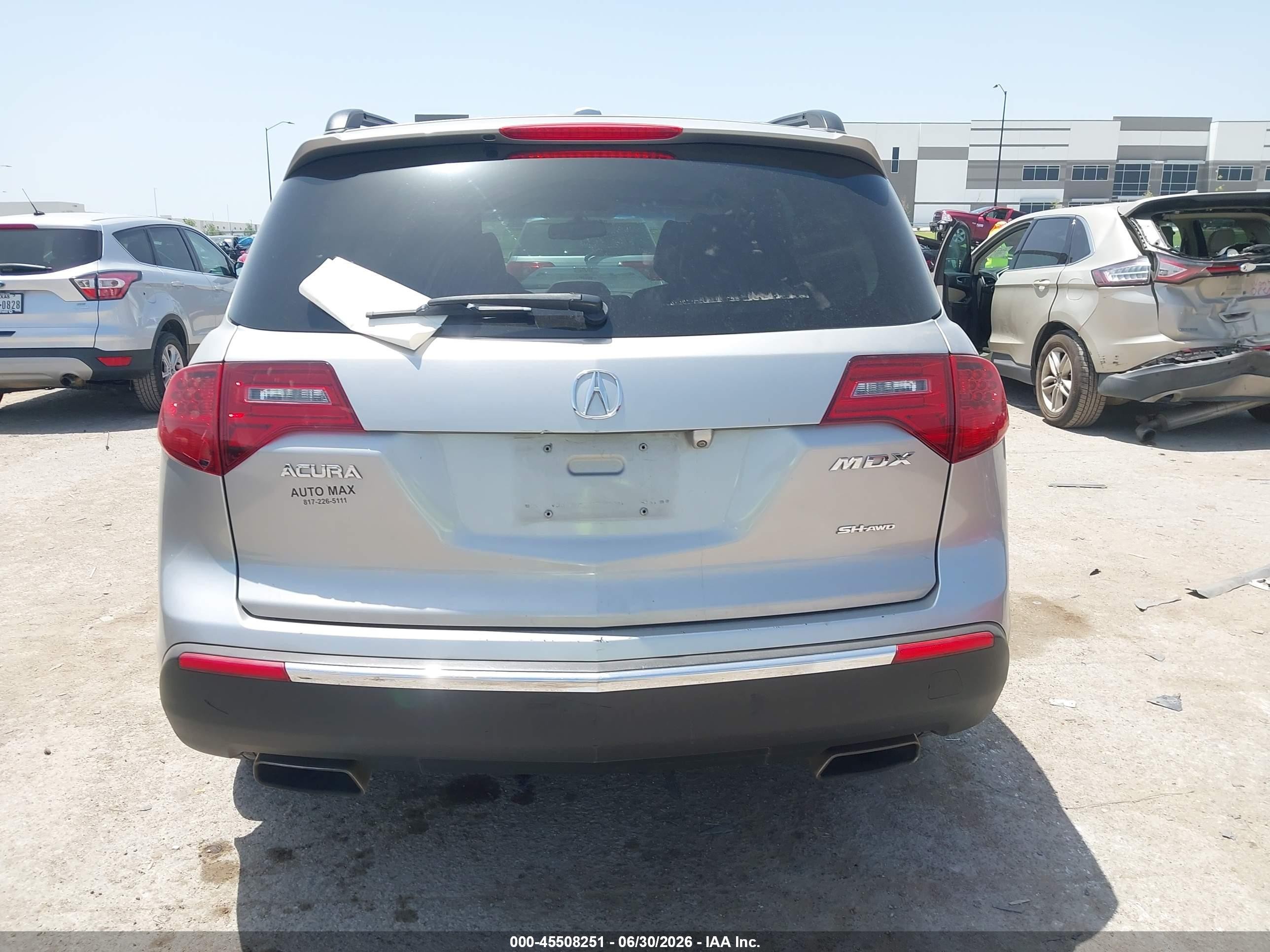 2011 Acura Mdx Technology Package Silver vin: 2HNYD2H62BH544830