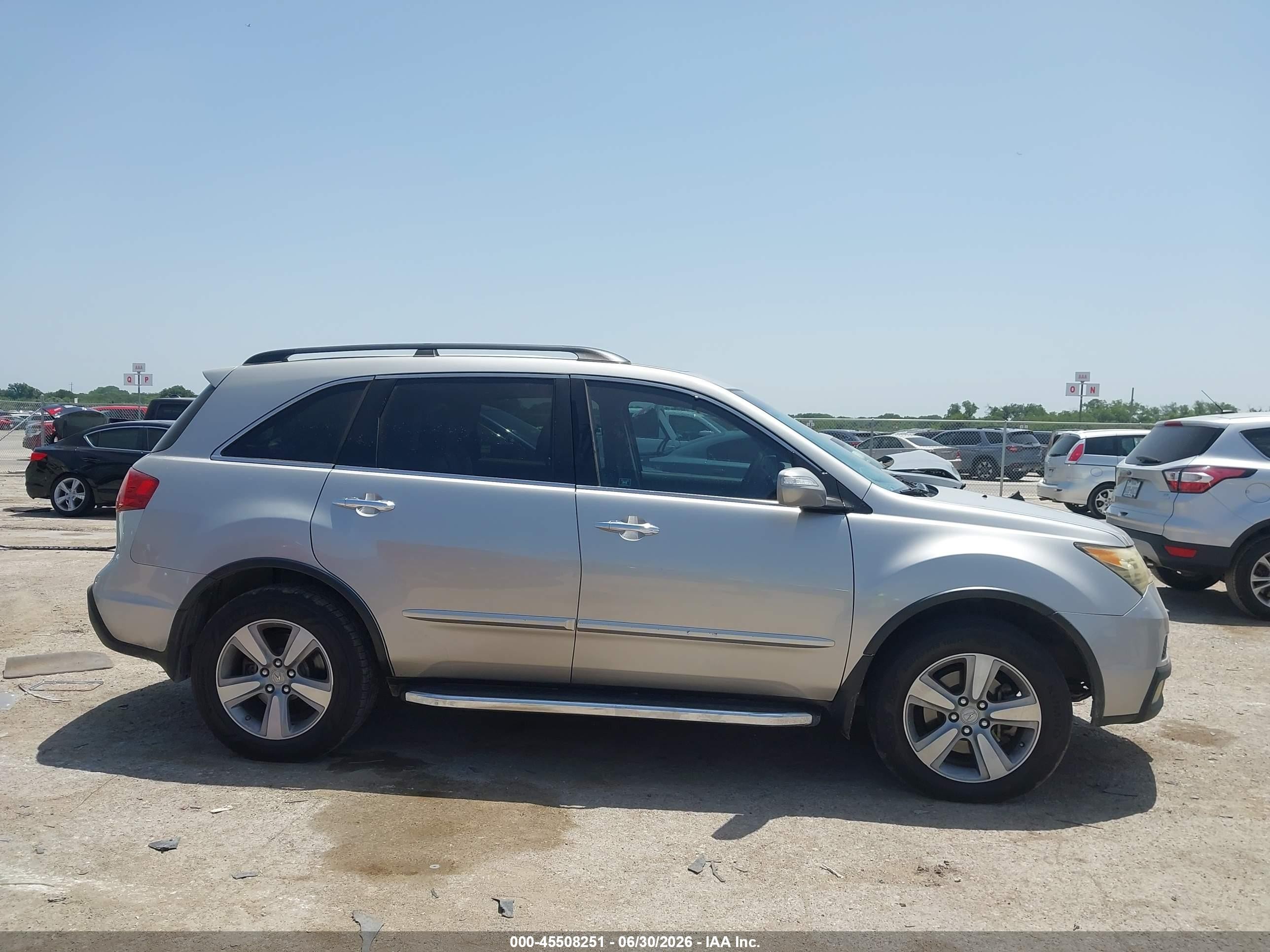 2011 Acura Mdx Technology Package Silver vin: 2HNYD2H62BH544830