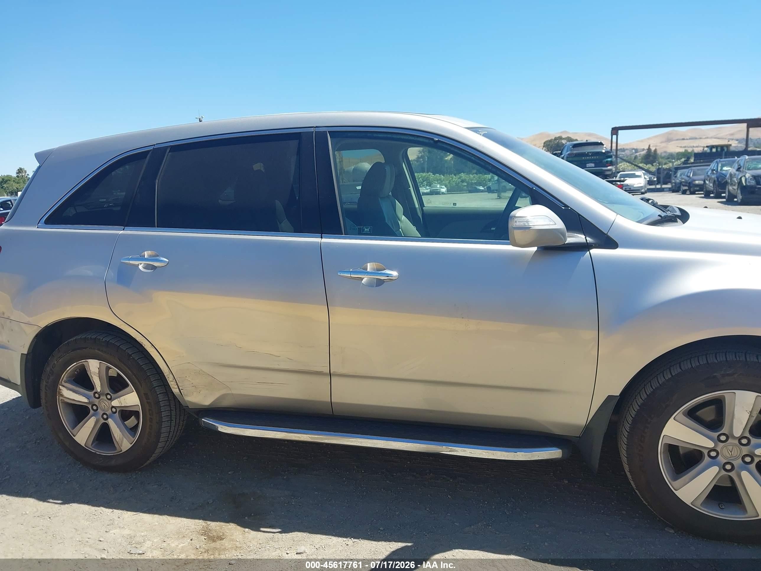 2011 Acura Mdx Technology Package Silver vin: 2HNYD2H62BH547615