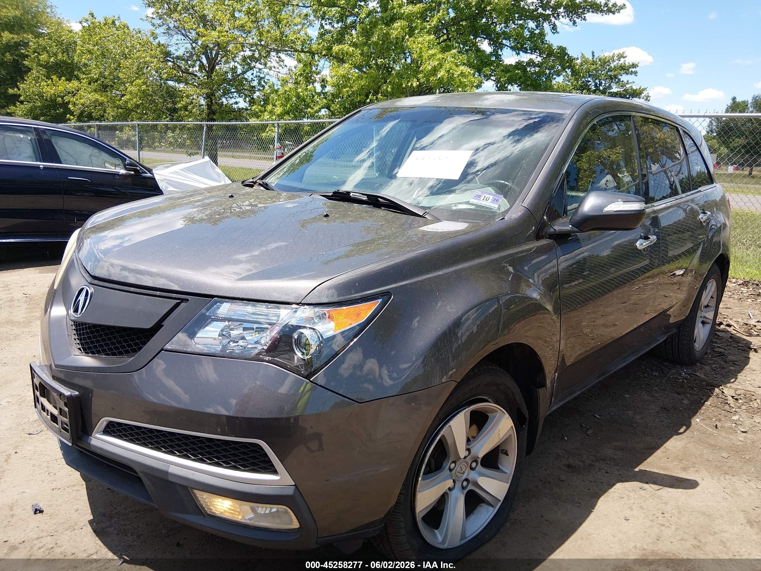 2011 Acura Mdx Technology Package Gray vin: 2HNYD2H62BH549042