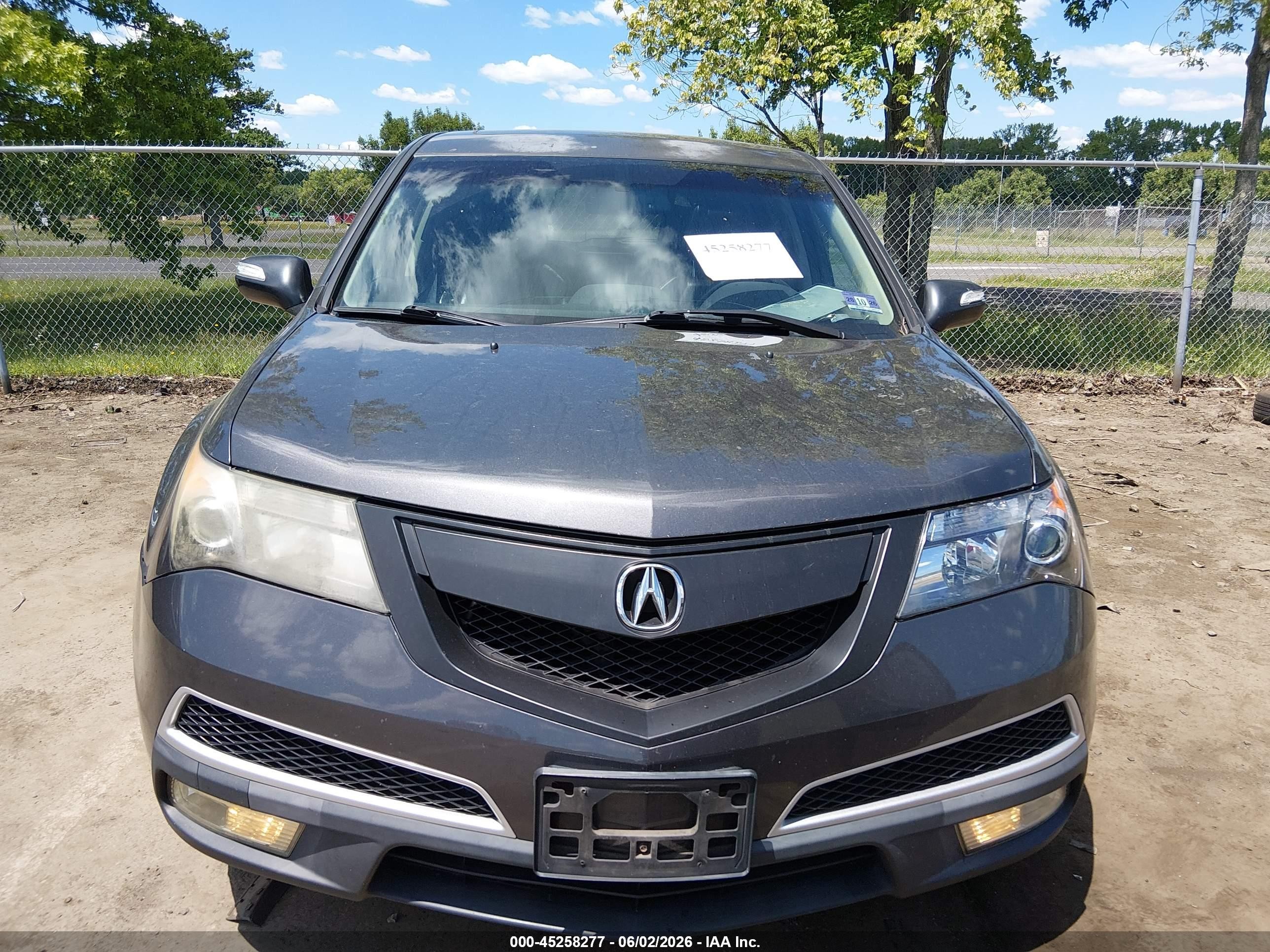 2011 Acura Mdx Technology Package Gray vin: 2HNYD2H62BH549042