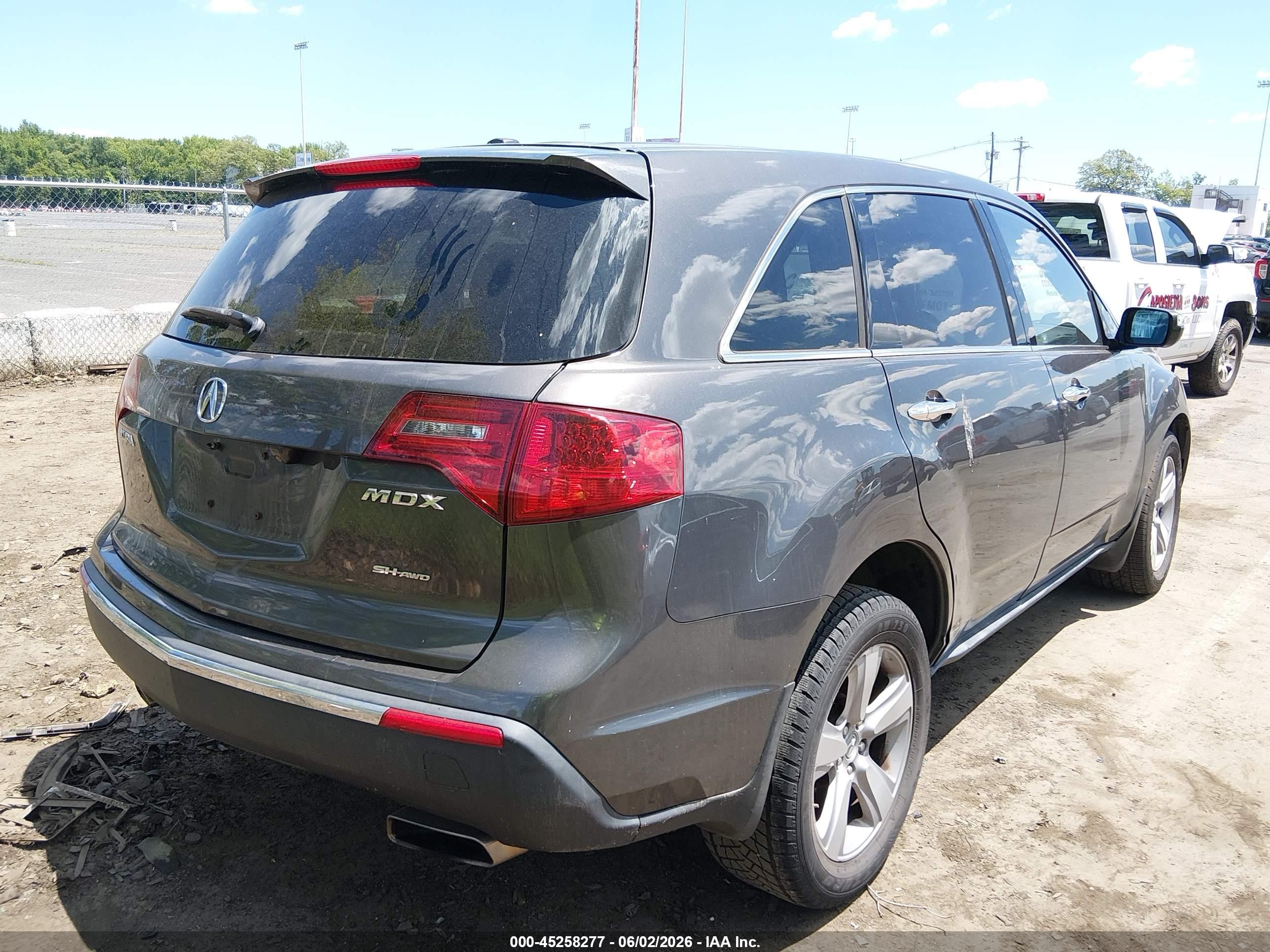 2011 Acura Mdx Technology Package Gray vin: 2HNYD2H62BH549042