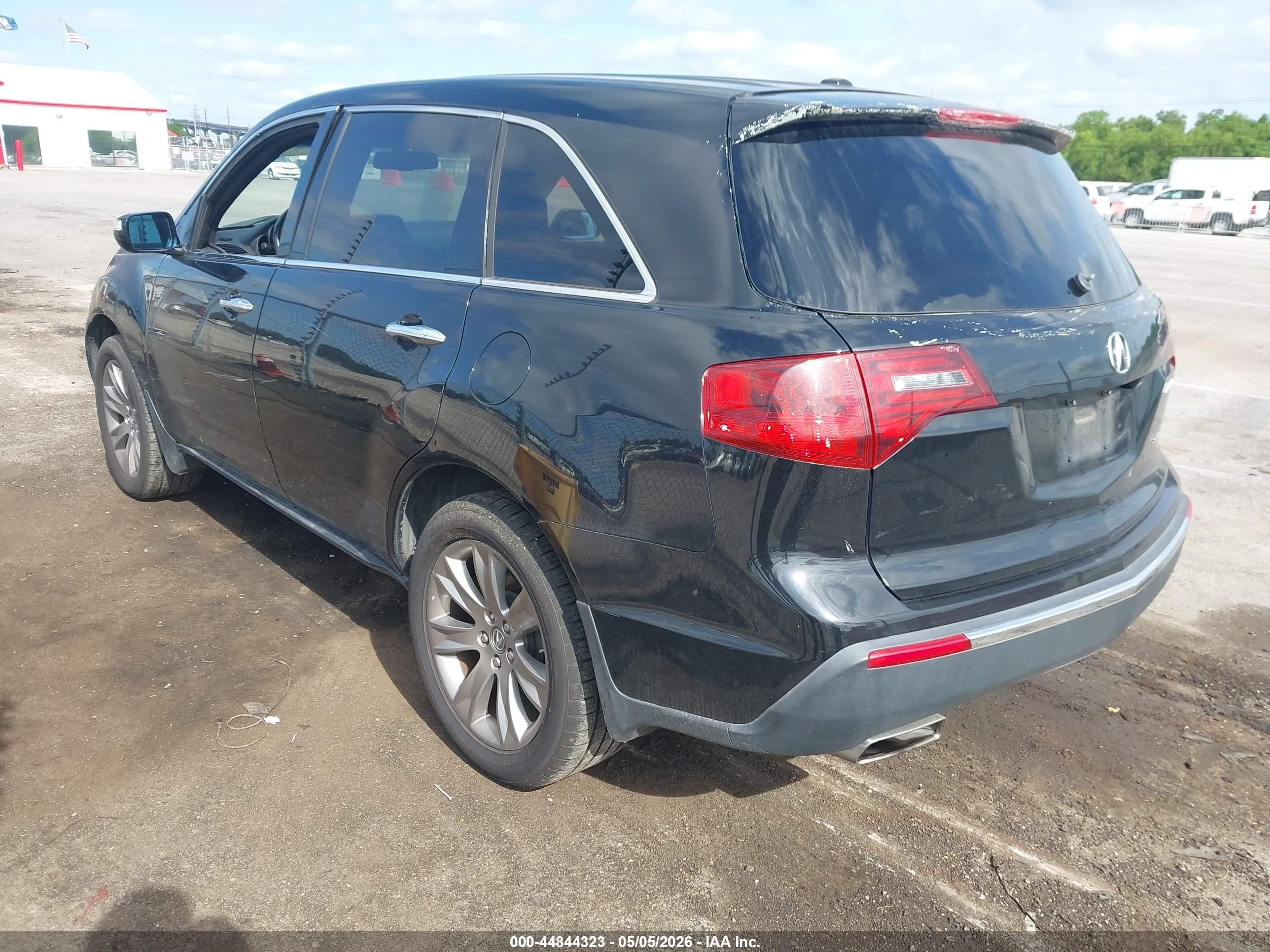 2013 Acura Mdx Advance Package Black vin: 2HNYD2H62DH510096