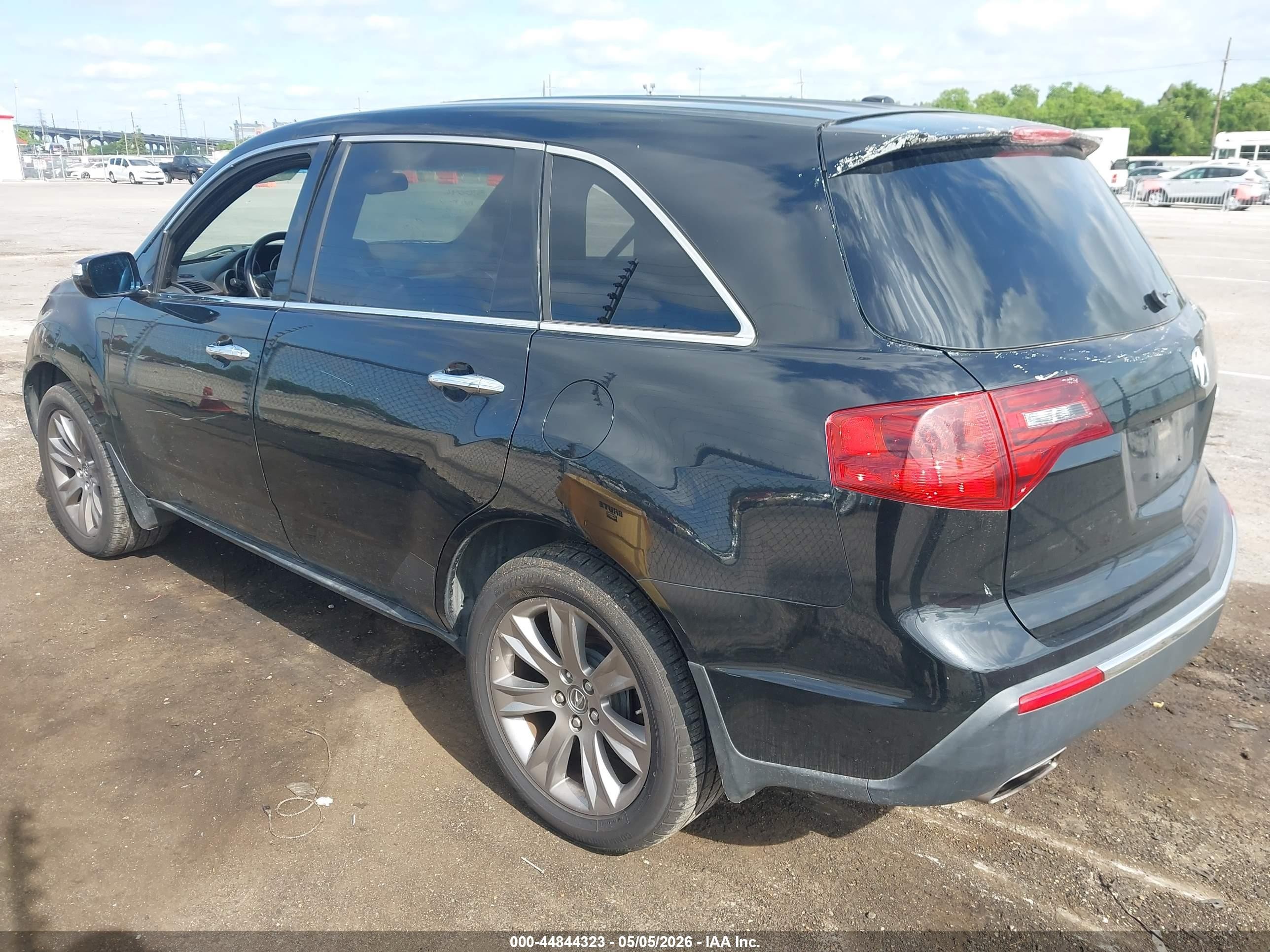 2013 Acura Mdx Advance Package Black vin: 2HNYD2H62DH510096