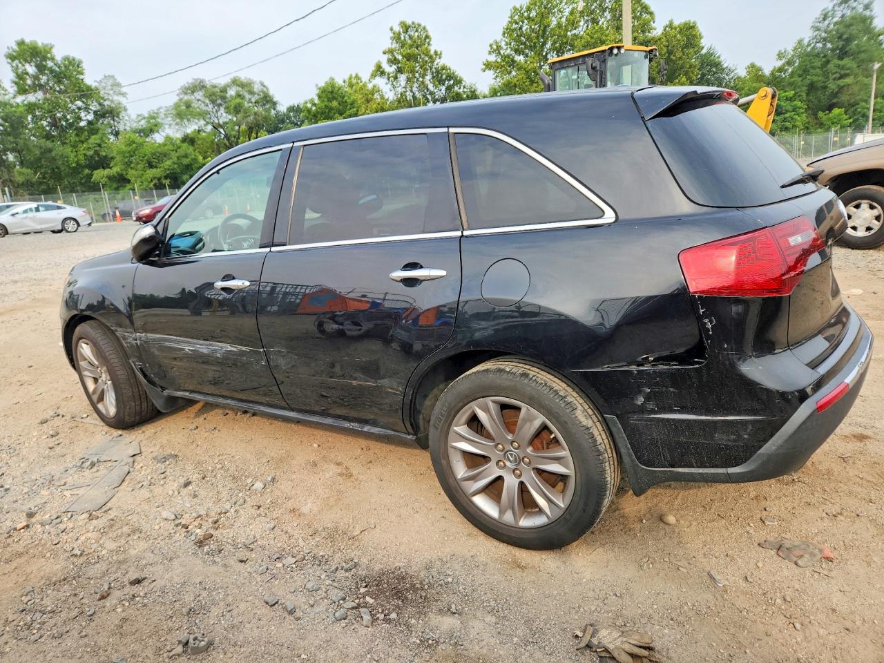 2013 Acura Mdx Advance Black vin: 2HNYD2H62DH510115