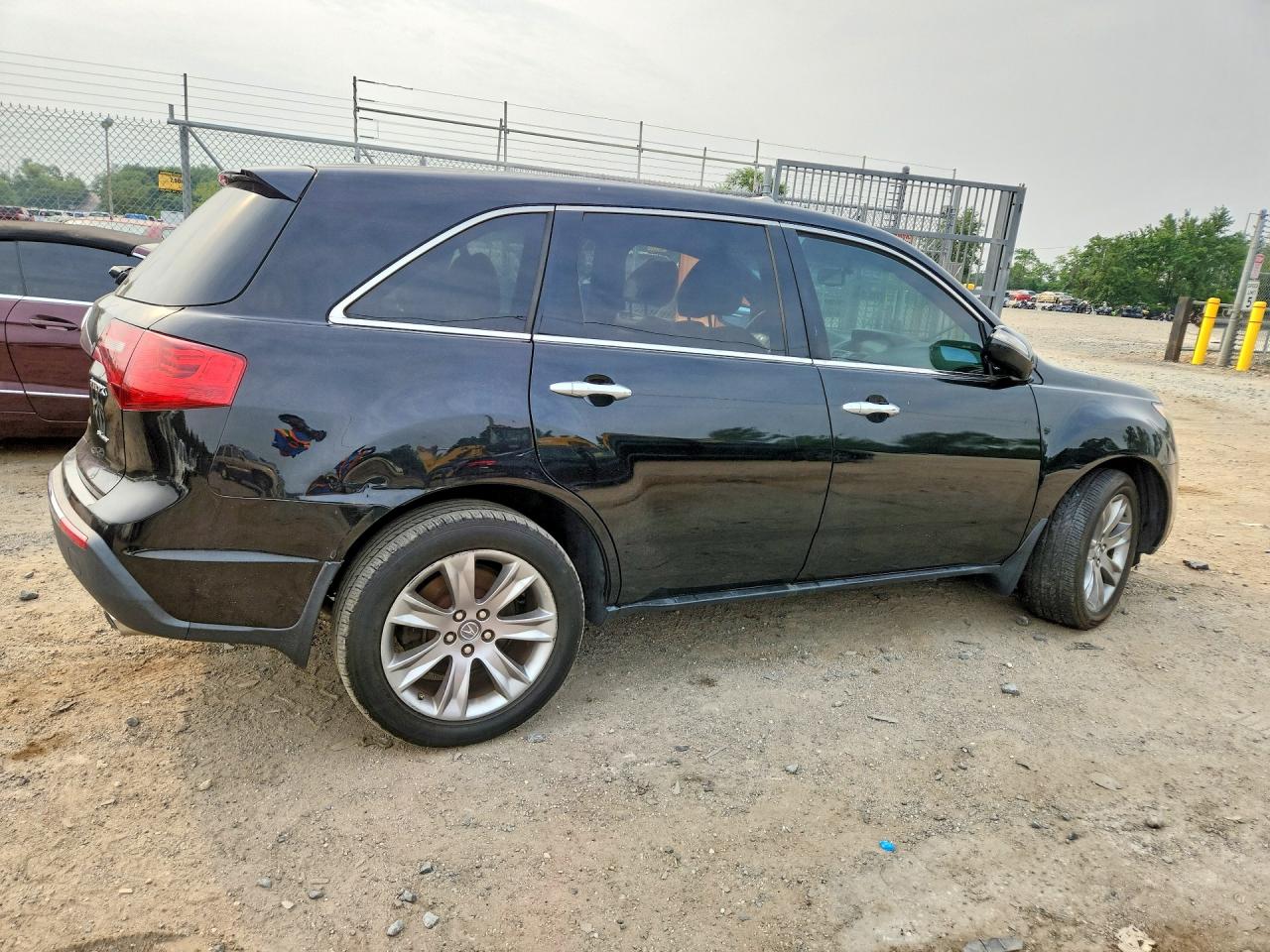 2013 Acura Mdx Advance Black vin: 2HNYD2H62DH510115