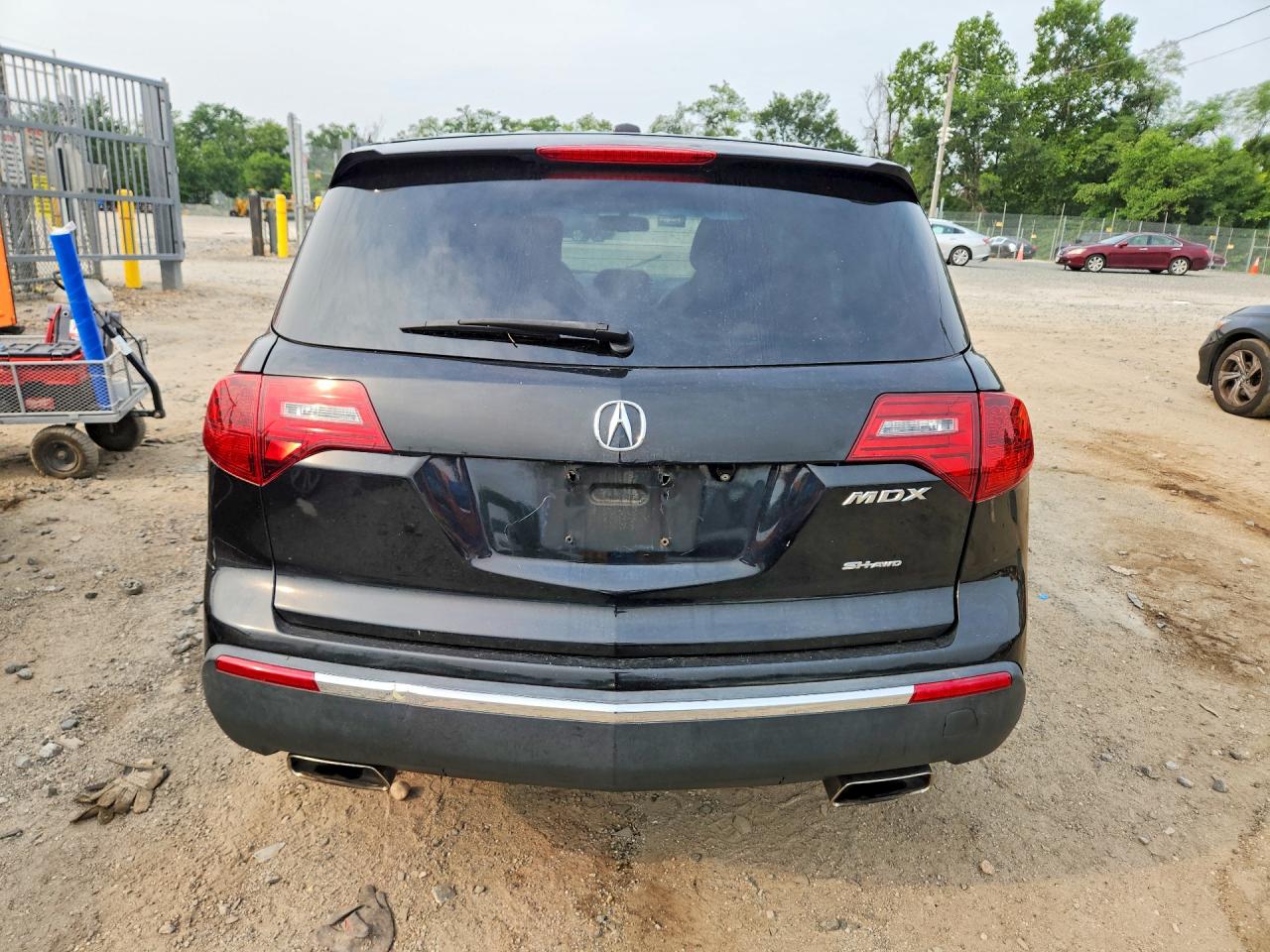 2013 Acura Mdx Advance Black vin: 2HNYD2H62DH510115