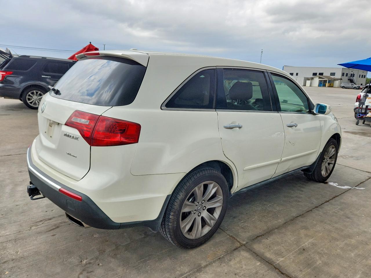 2013 Acura Mdx Advance White vin: 2HNYD2H62DH519963