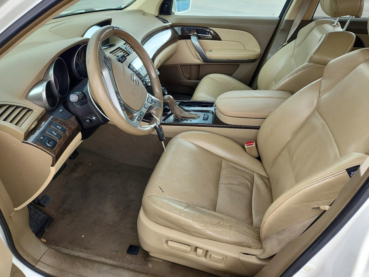 2013 Acura Mdx Advance White vin: 2HNYD2H62DH519963
