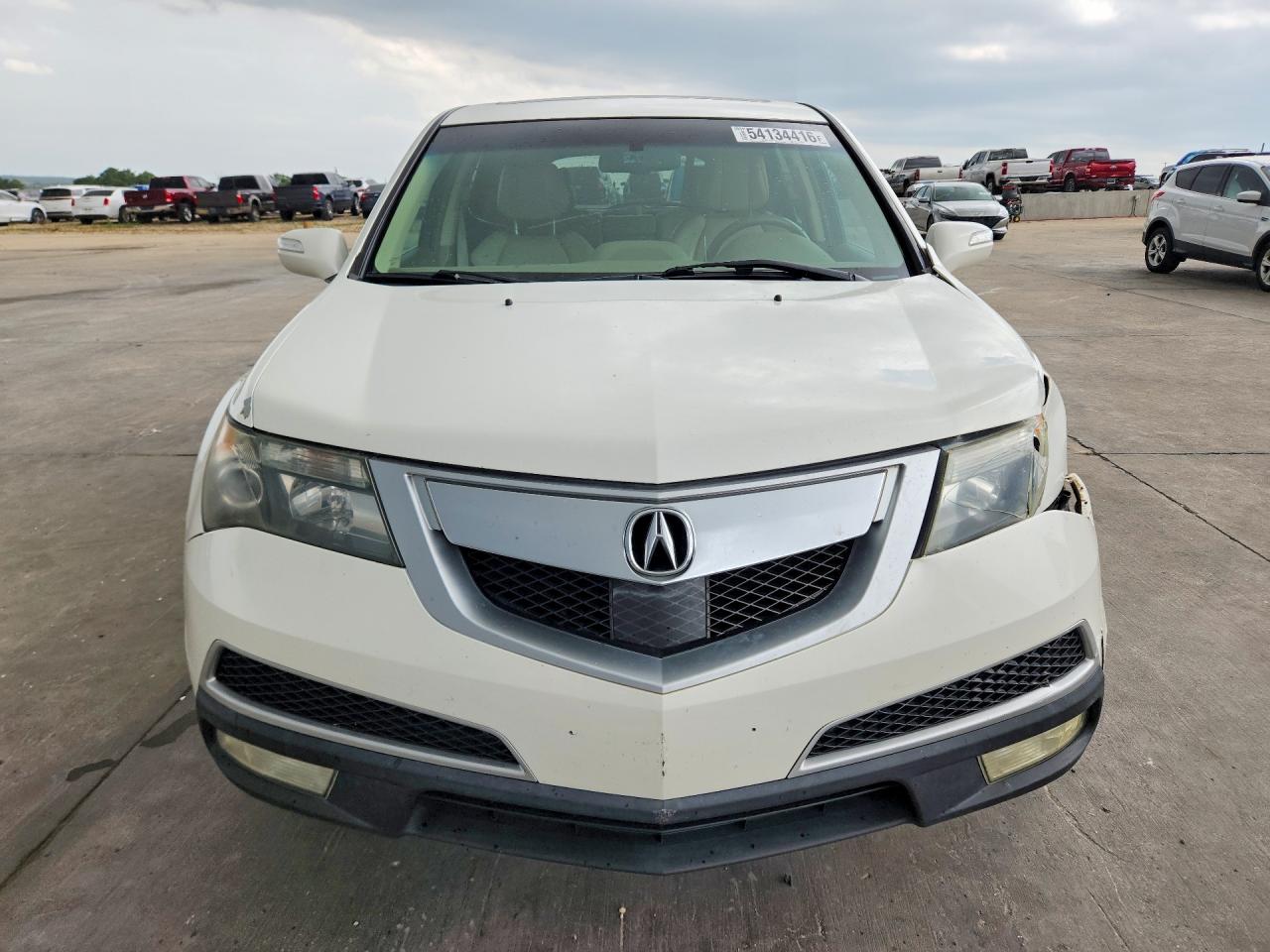 2013 Acura Mdx Advance White vin: 2HNYD2H62DH519963