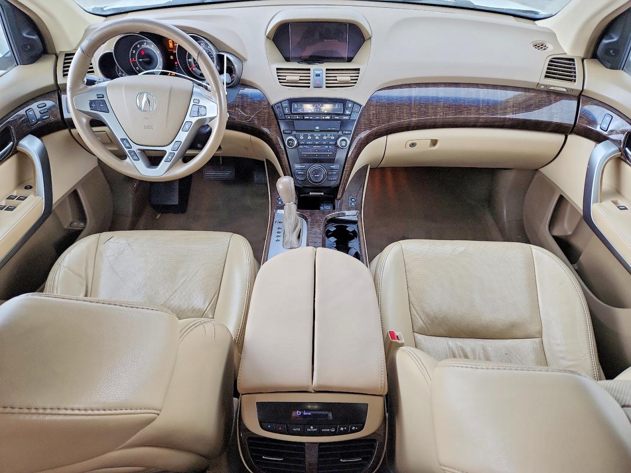 2013 Acura Mdx Advance White vin: 2HNYD2H62DH519963