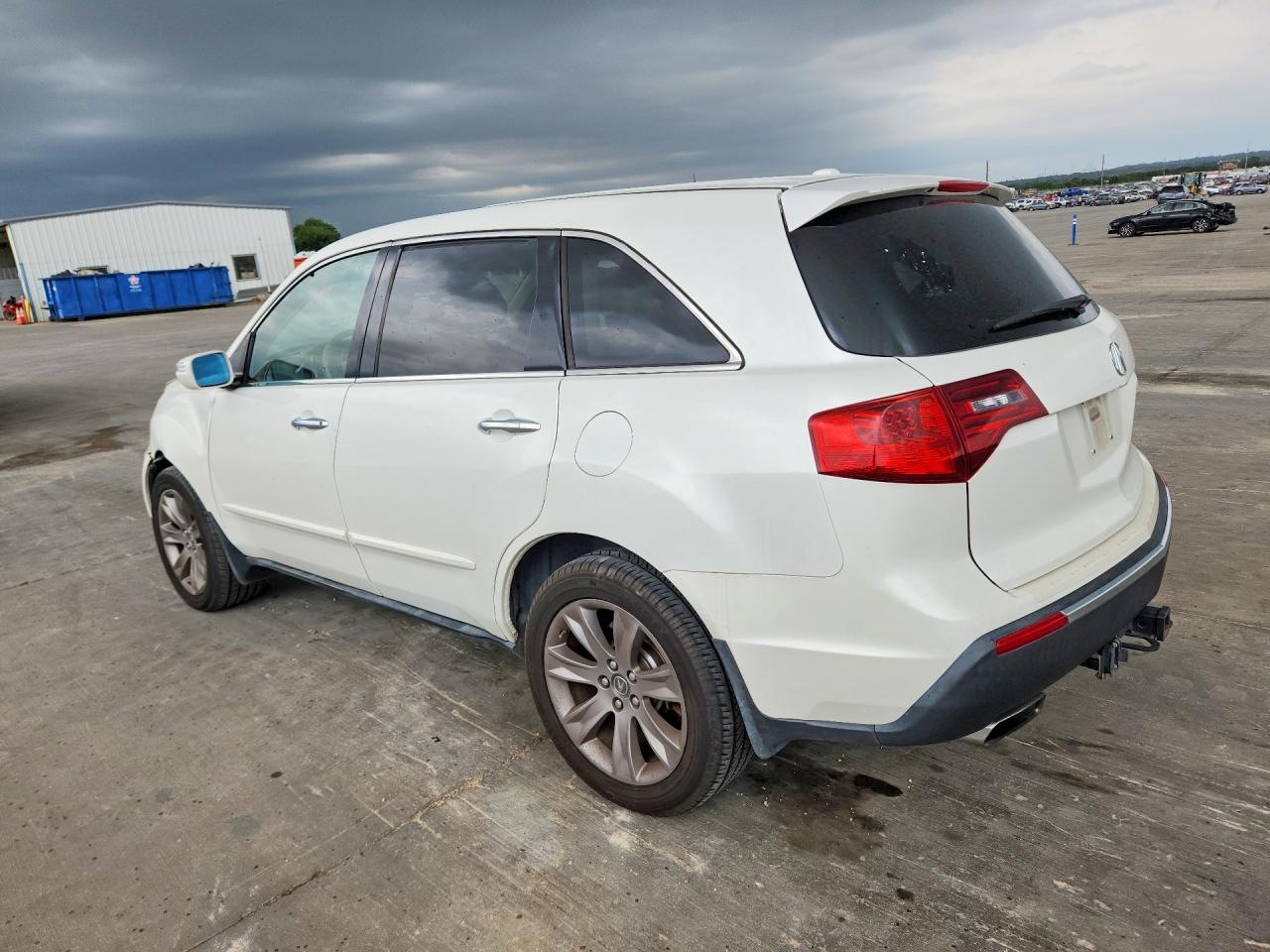 2013 Acura Mdx Advance White vin: 2HNYD2H62DH519963