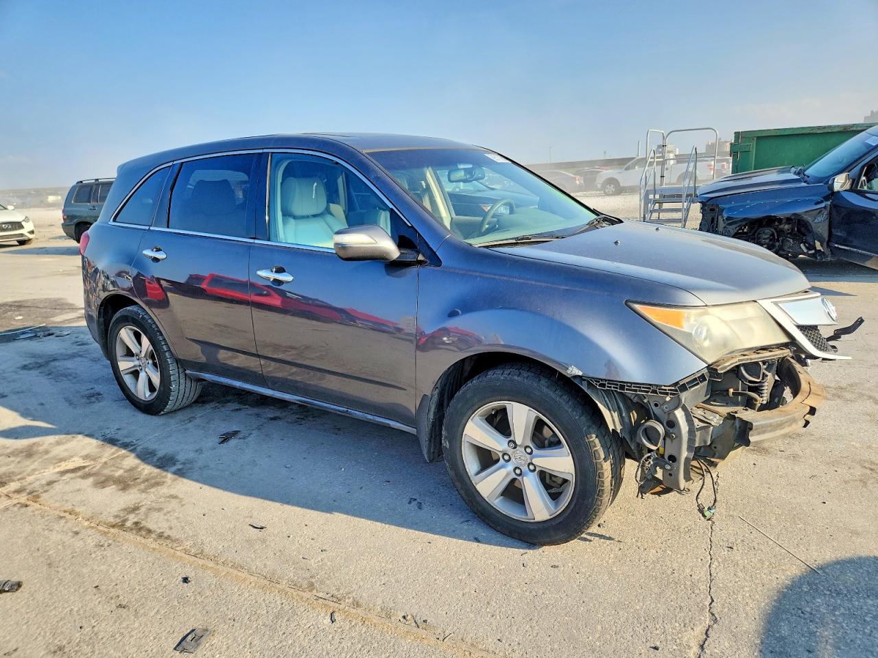 2010 Acura Mdx Technology Угольный vin: 2HNYD2H63AH500723