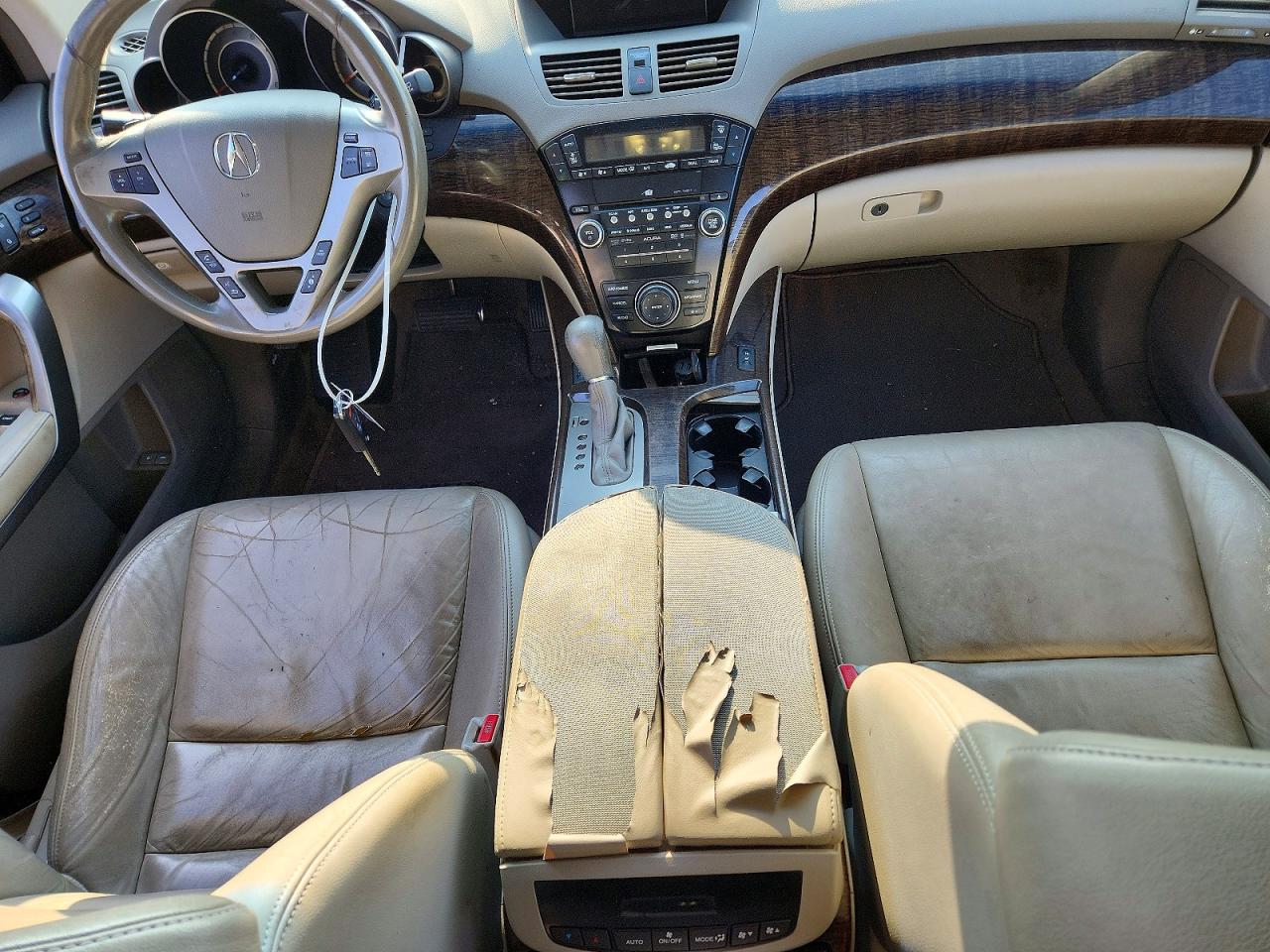 2010 Acura Mdx Technology Угольный vin: 2HNYD2H63AH500723