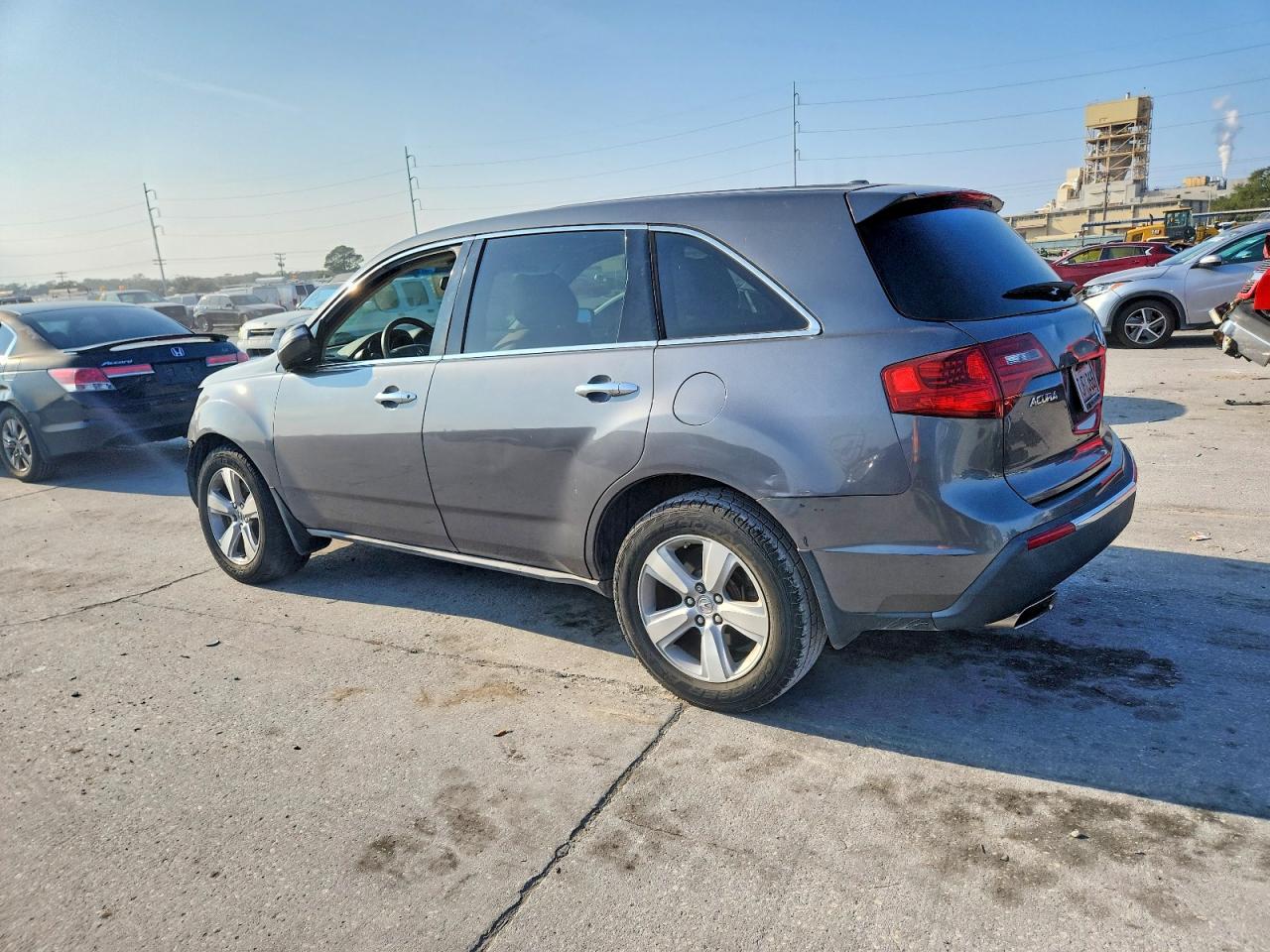 2010 Acura Mdx Technology Угольный vin: 2HNYD2H63AH500723
