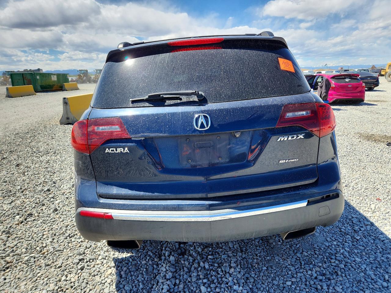 2010 Acura Mdx Technology Blue vin: 2HNYD2H63AH503668