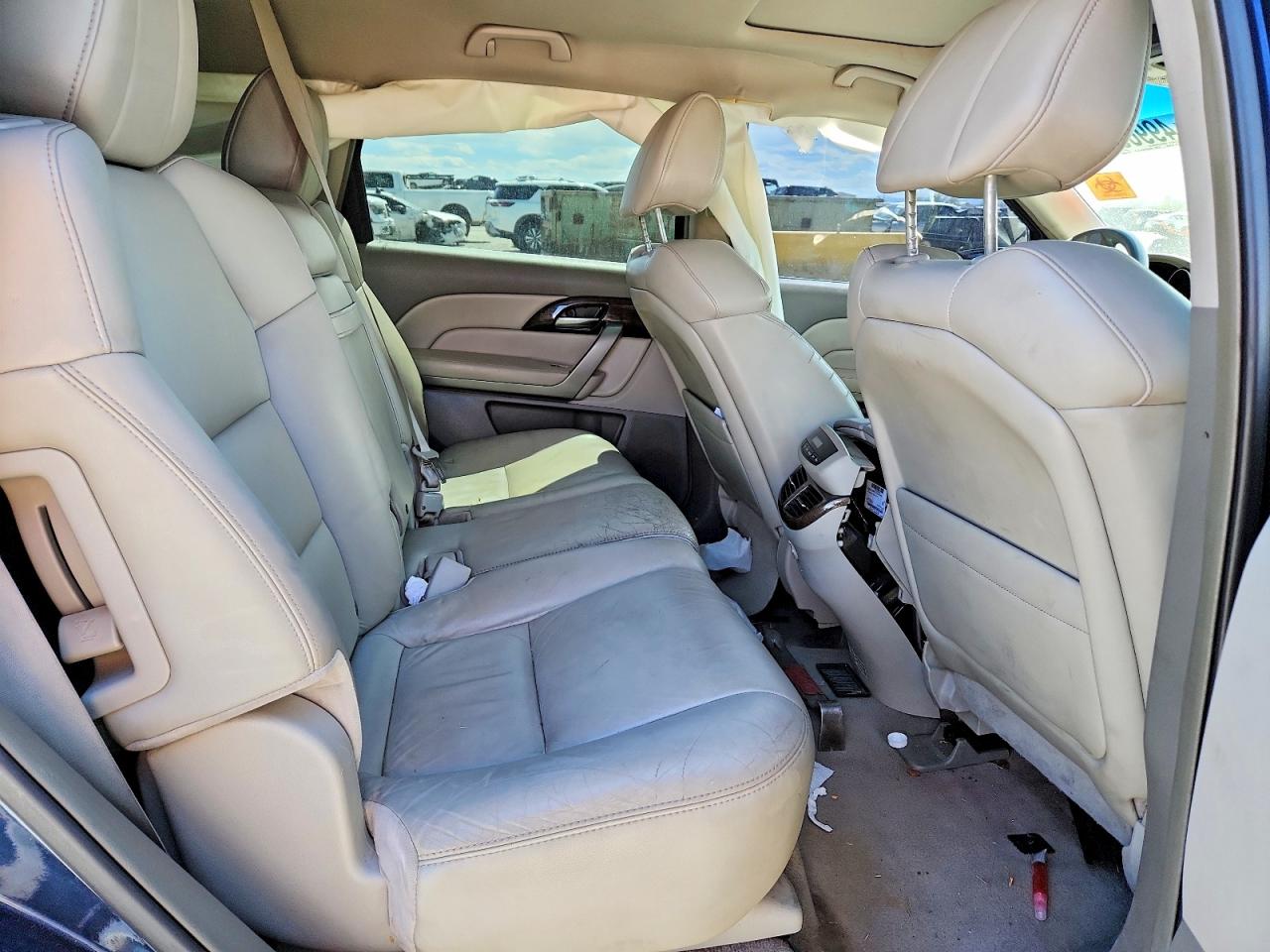 2010 Acura Mdx Technology Blue vin: 2HNYD2H63AH503668