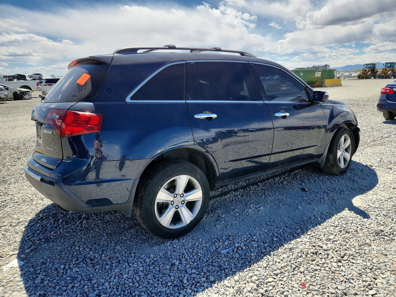 2010 Acura Mdx Technology Blue vin: 2HNYD2H63AH503668