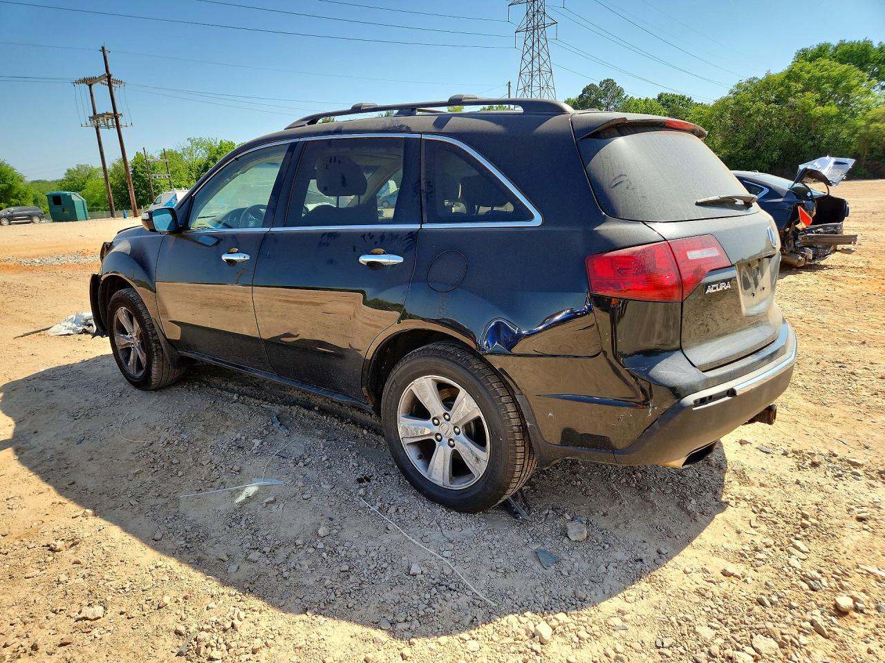 2010 Acura Mdx Technology Black vin: 2HNYD2H63AH523998